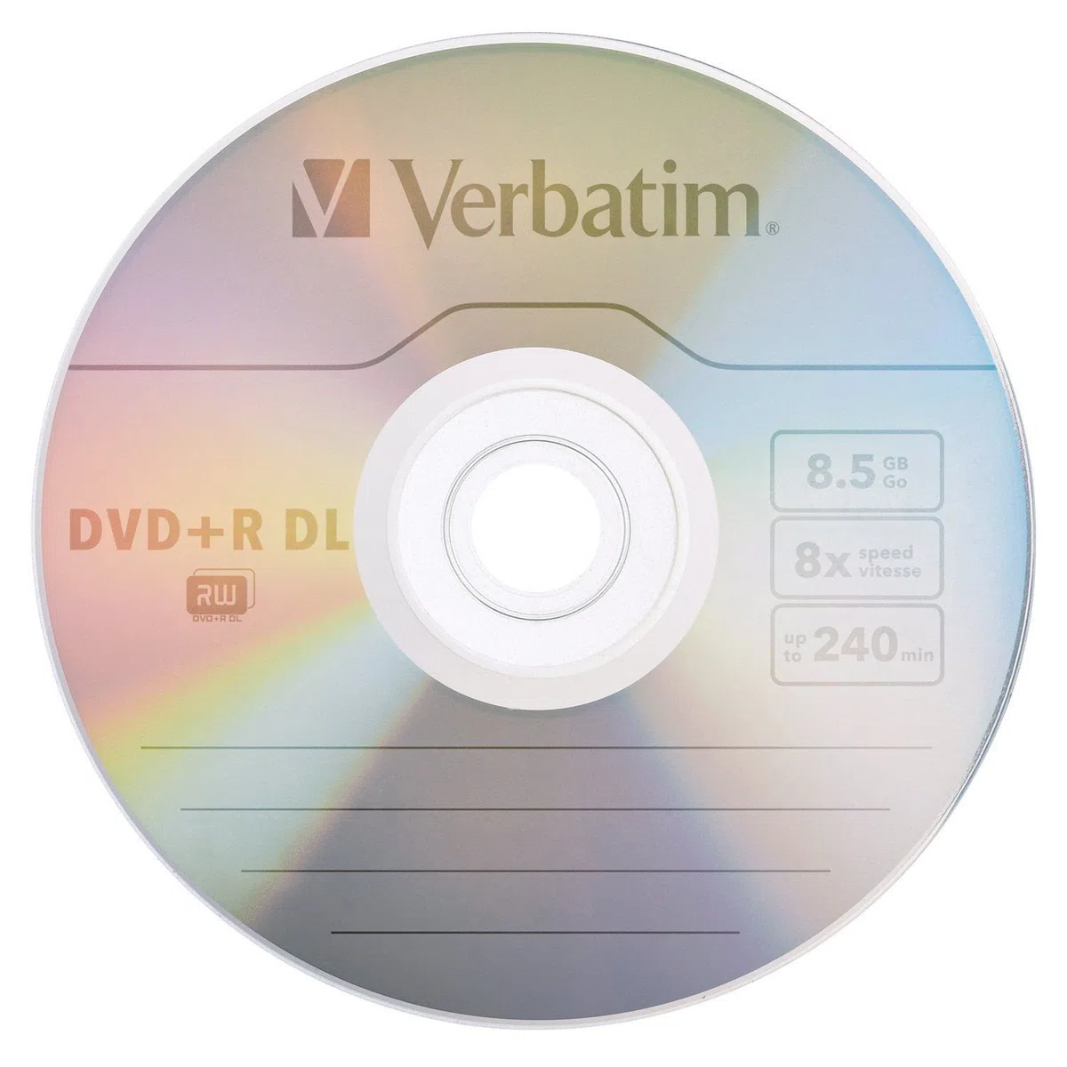 Verbatim Dvd+R DL 8.5GB 8X 50 PK 8,5 GB 50 Pezzo(i)