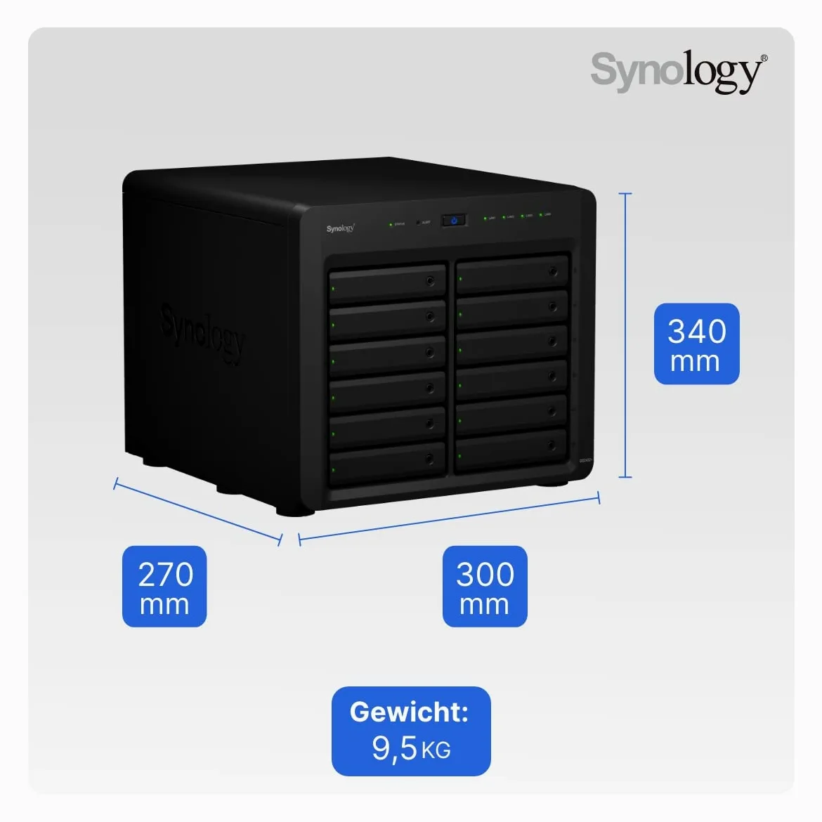 Synology DS2422+ 12-Bay modello desktop
