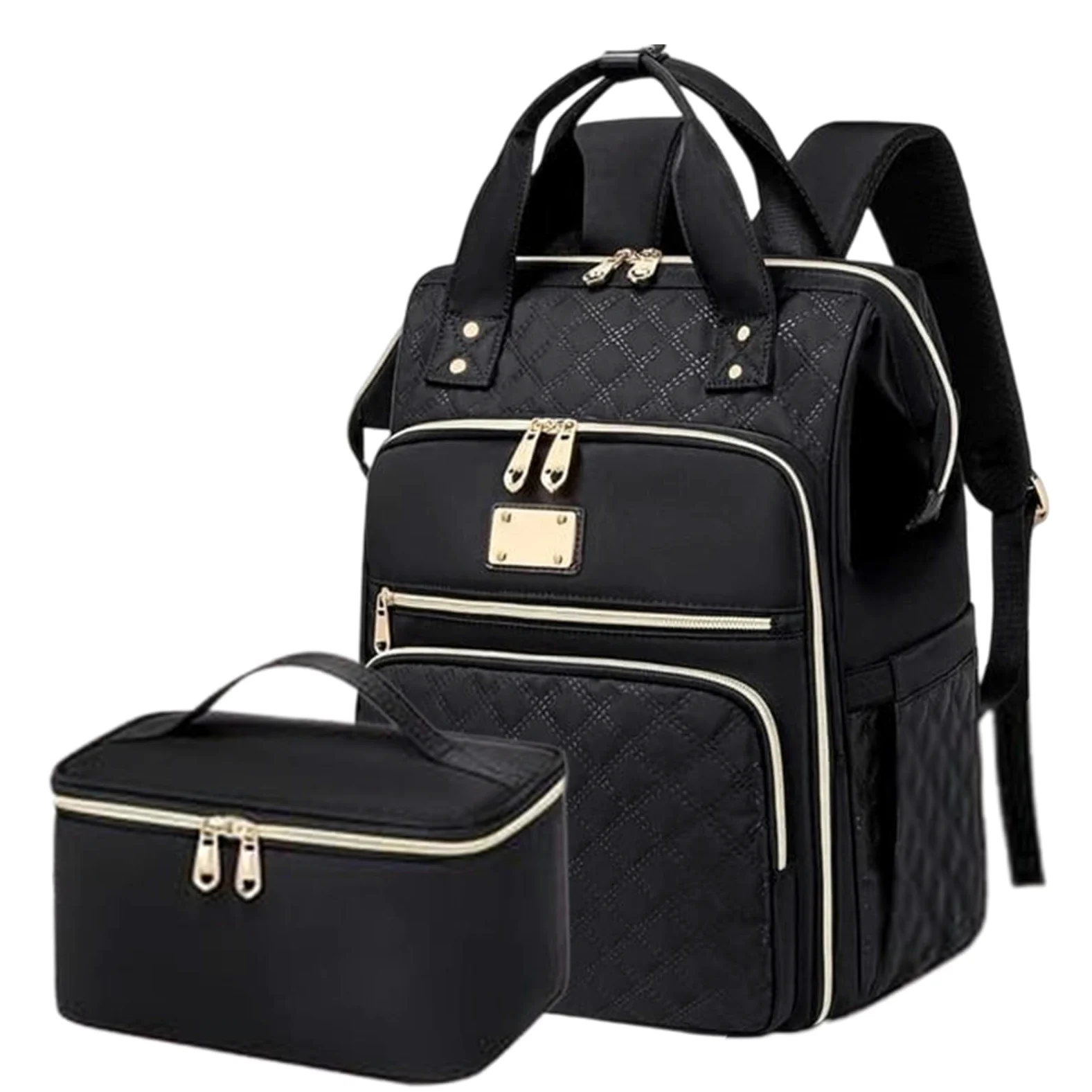 Genérico Zaino per alimenti per insegnanti | Zaino scuola portatile con | scomparto freddo,Borsa portatile per computer da lavoro | Uso quotidiano Campeggio Scuola Escursionismo Viaggio Picnic Vacanz