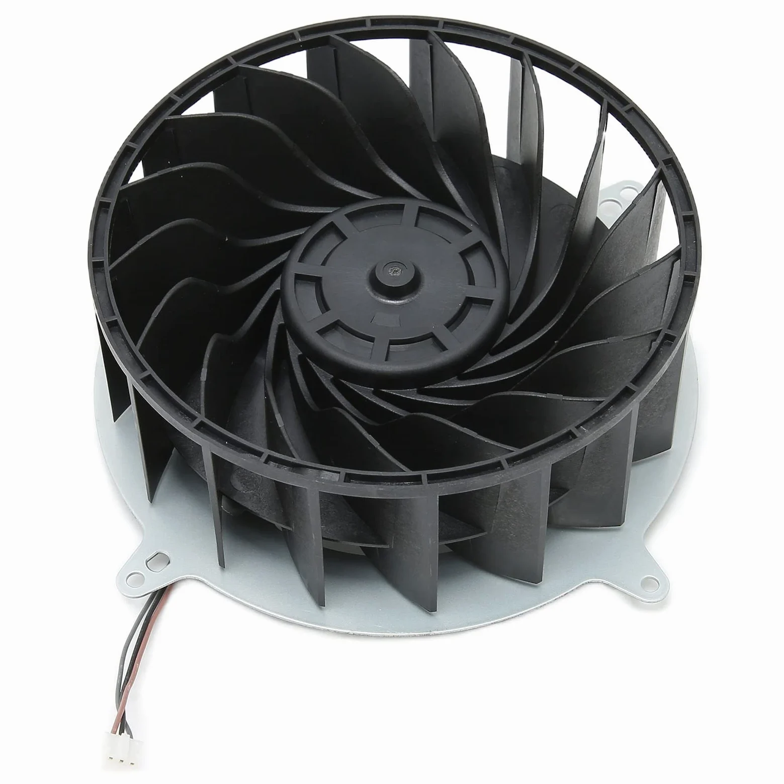 Ventola di Raffreddamento per Console, Ventola di Raffreddamento Interna 12V 1.9A di Ricambio 17 Lame per Console di Gioco Cooler per 5