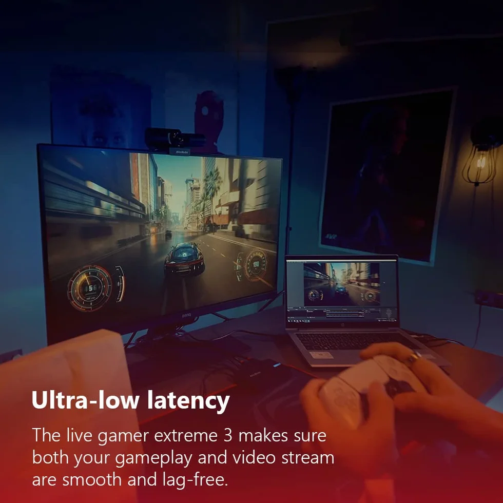 AVerMedia Live Gamer Extreme 3 GC551G2 – Scheda di acquisizione video 4K per streaming, acquisizione 1440p120, compatibile con PS5, Xbox Series X/S, Switch 2, PC, Twitch, OBS, Windows, Mac