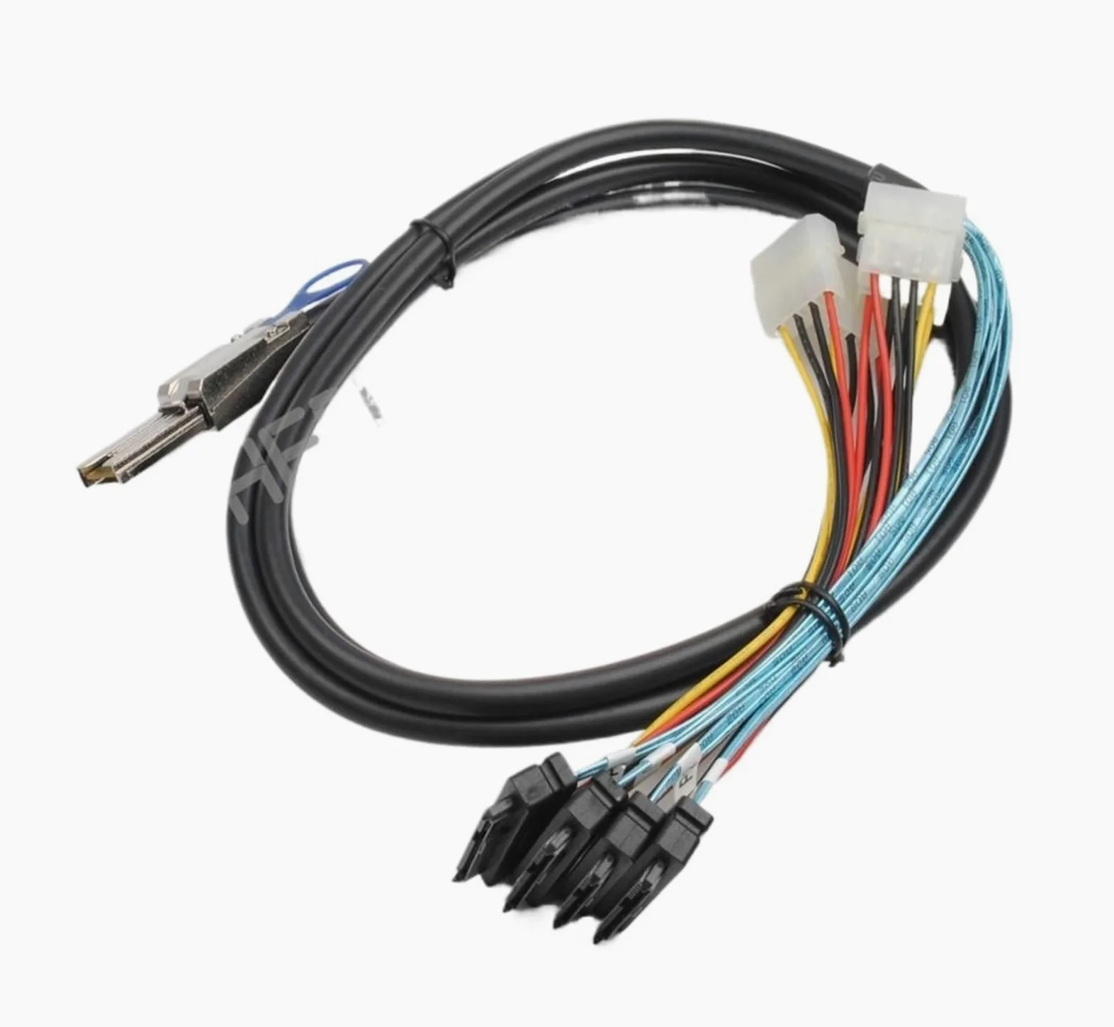 SFF-8088 A SFF-8482 SAS Cavo SATA MI-N 26Pin SFF 8088 A 4 8482 29Pin con grande cavo di alimentazione a pin 100CM/200CM(1M)
