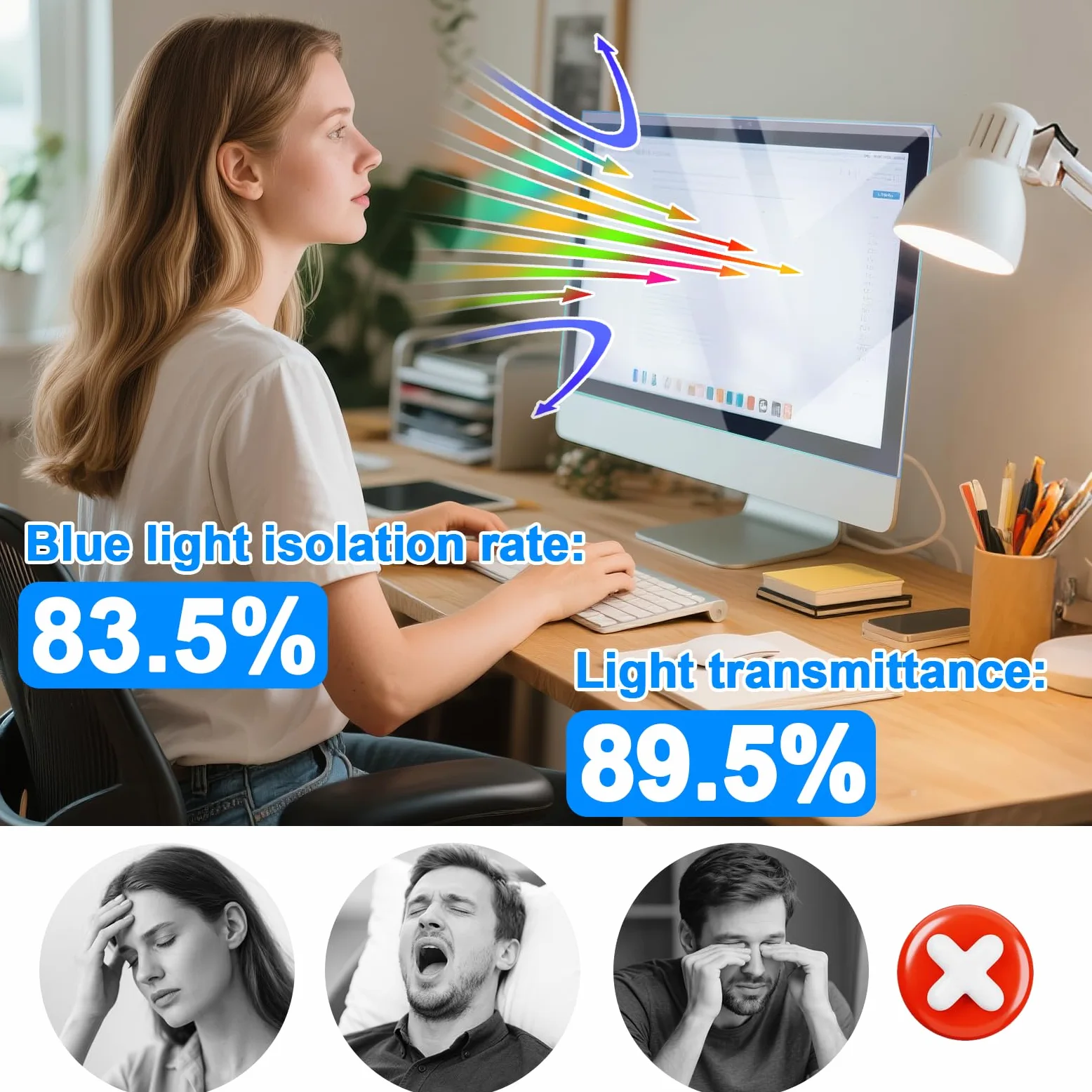 Pellicola Protettiva per Schermo del Laptop da 27 Pollici, Ultra | Questa pellicola protettiva antiriflesso è un must-have, che offre una protezione completa per il tuo costoso computer.