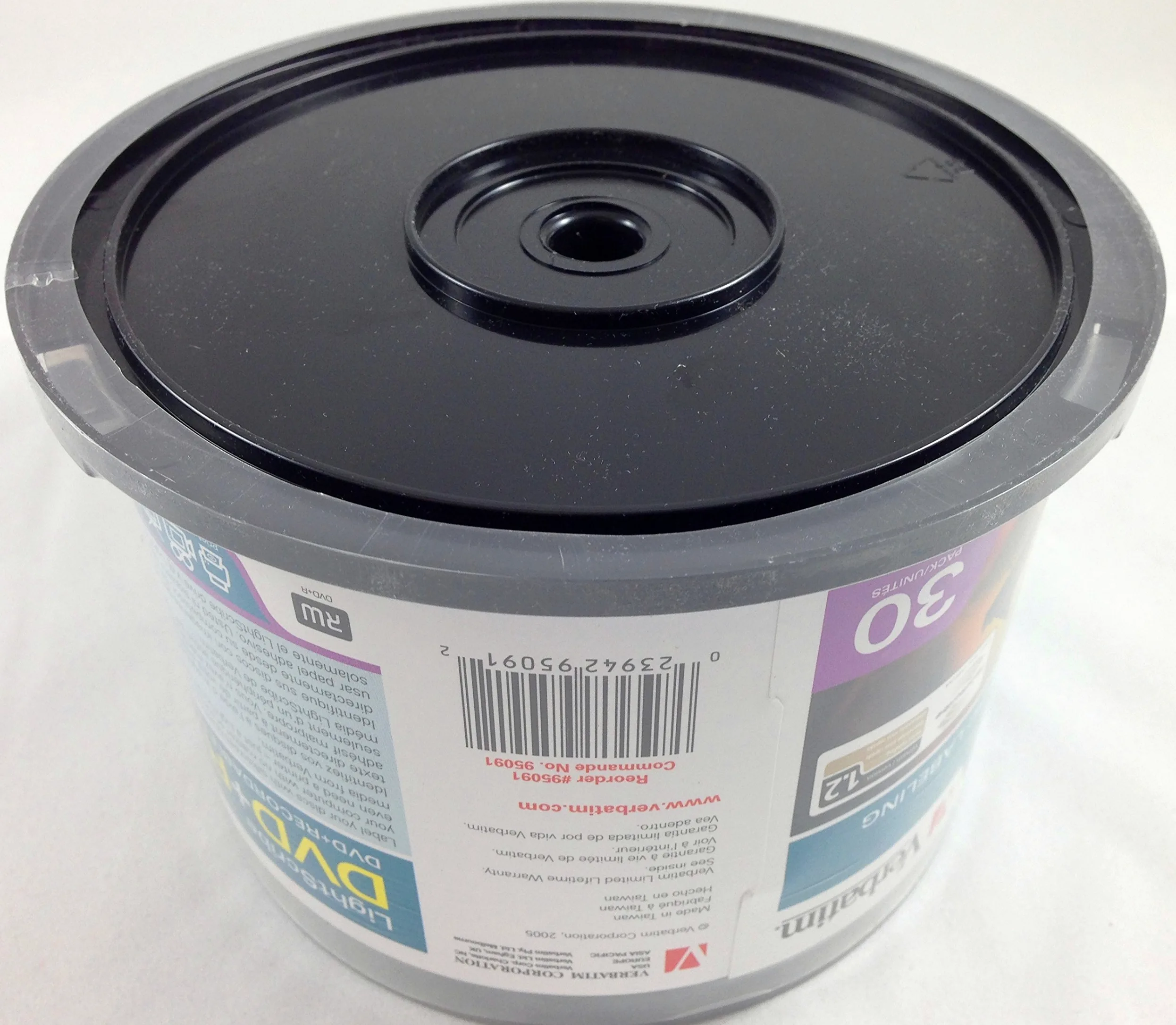 Verbatim LightScribe 8x DVD+R Media