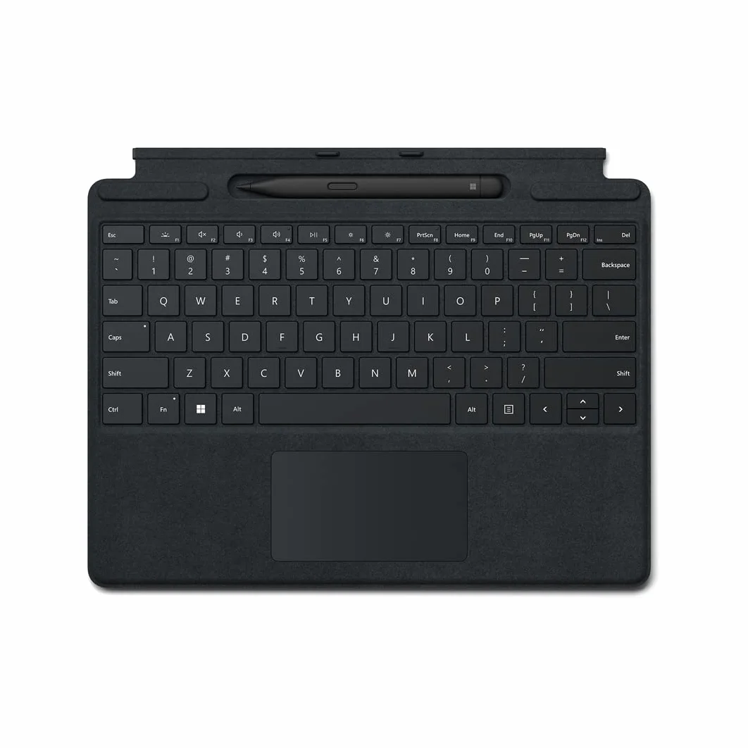 Microsoft Surface Pro 8/X Cover Alcantara + PEN - Black