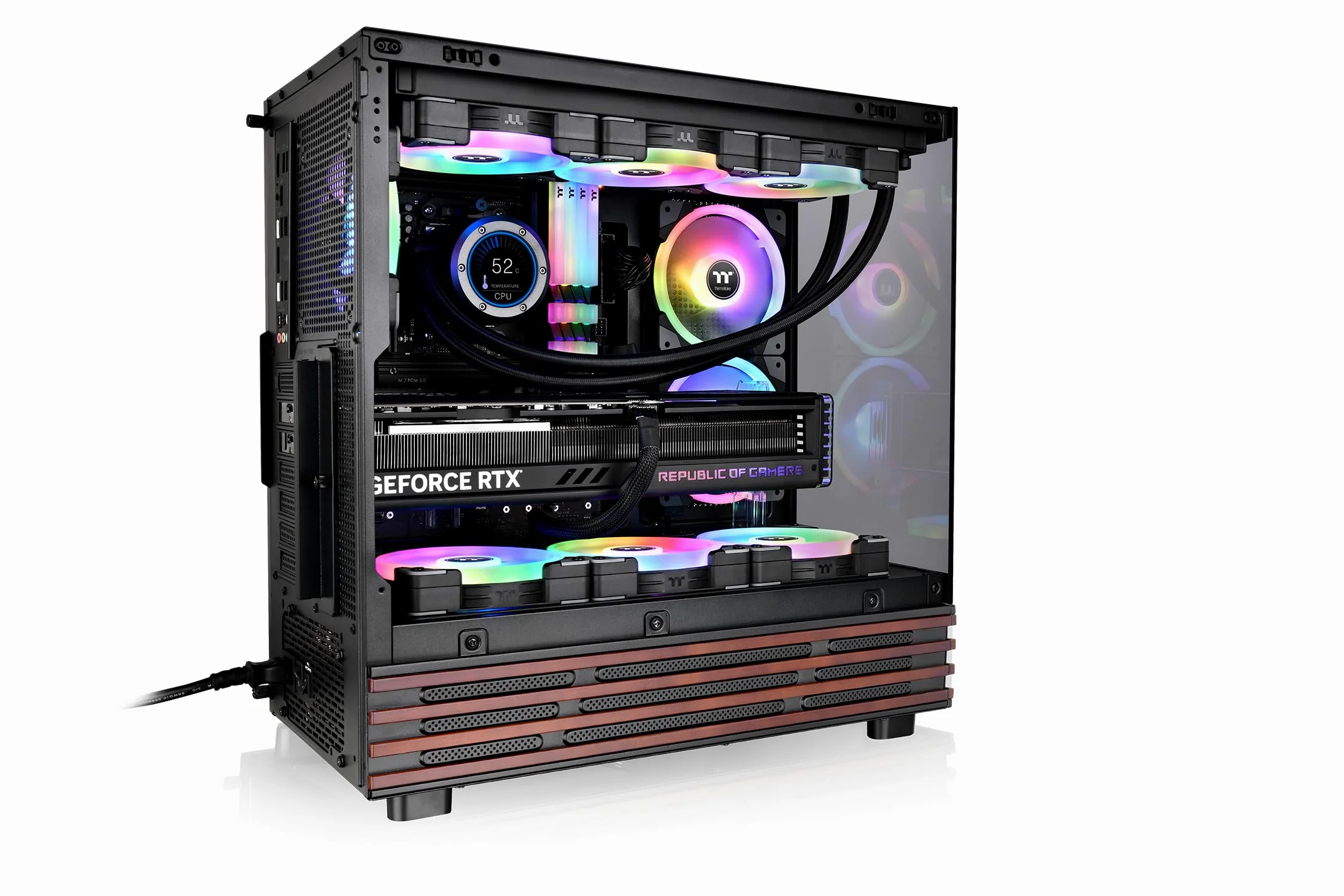 Thermaltake View 270 Plus WS ARGB | Mid Tower Chassis | Black