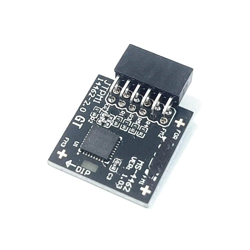 JINTAI Modulo TPM 2.0 SPI 12 Pin con Infineon SLB9670 Windows 11 Upgrade di Ricambio per MSI per MPG B550 Gaming Carbon WiFi/MPG B550 Gaming Edge WiFi/MPG B650 Edge WiFi/MPG B650 Carbon WiFi