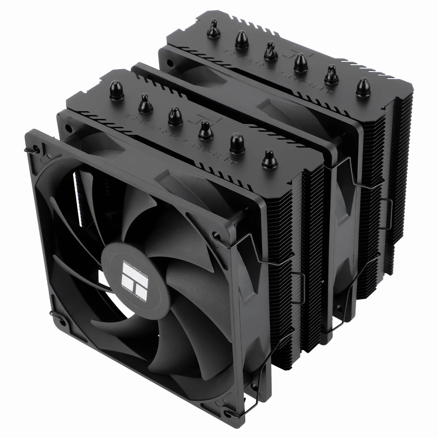 TR Peerless Assassin TL-C12C 120 SE Nero, 6 Condotti di calore, 2 Ventole PWM, Raffreddamento CPU 155 mm, AM4/AM5 e Intel LGA 1851/1700/1150/1151/1200 (PA120SE NERO)