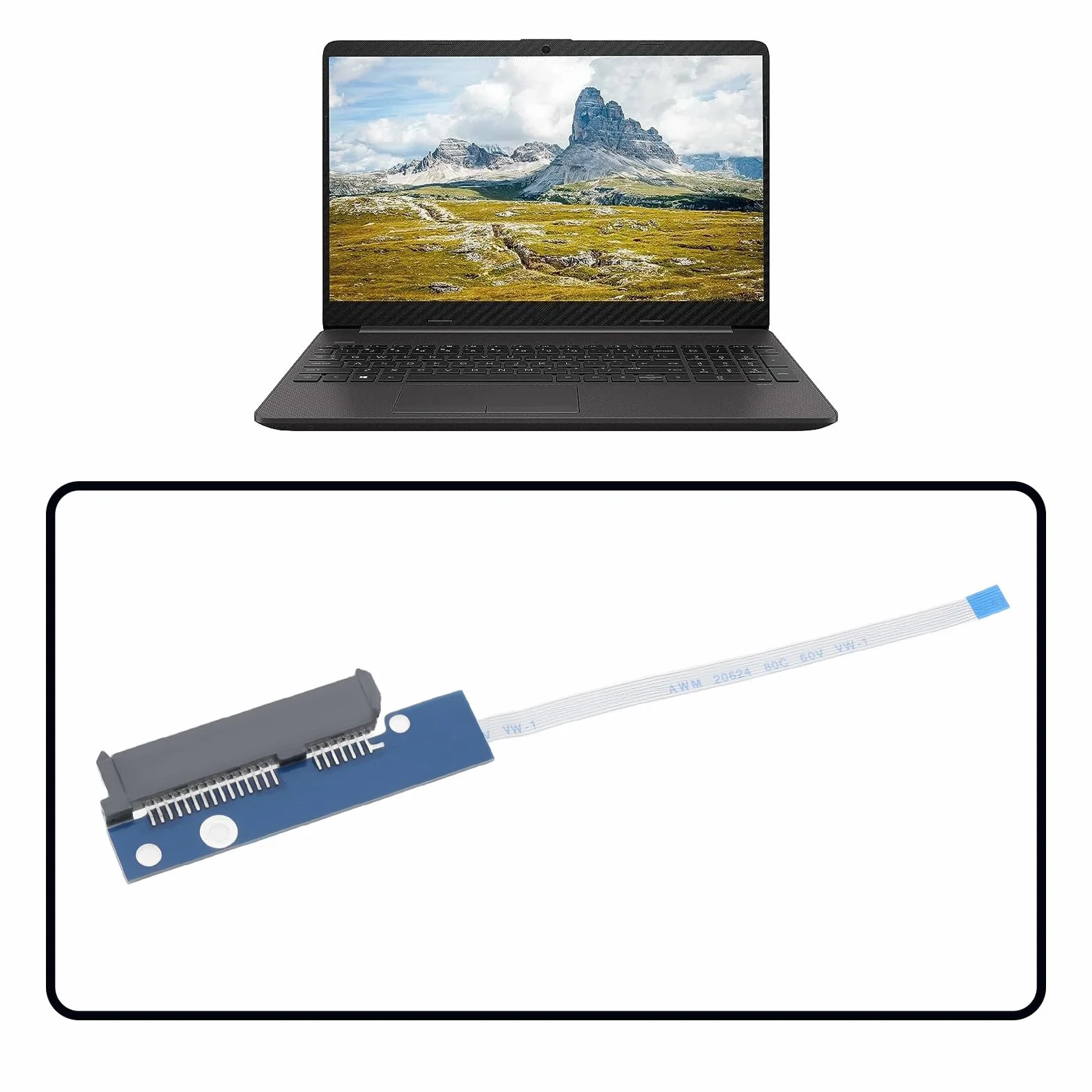 EMSea Laptops HDD Festplatten Kabel LS-H323P L52024-001 Compatibile con HP 250 255 G8 256 G8 250 G9 255 G9