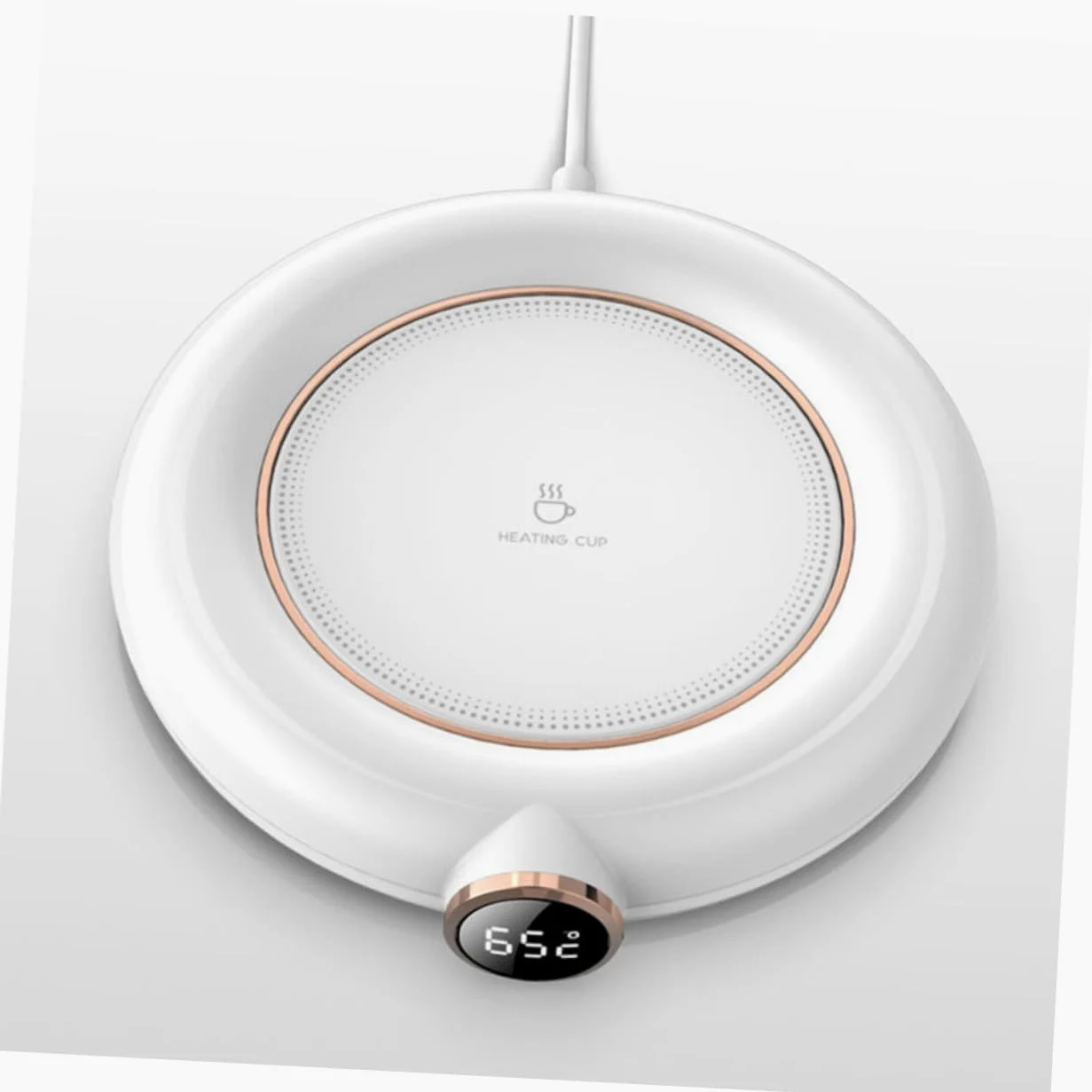TOYANDONA 1pezzi Scalda Tazze Isolanti per Caffè e Tè Scalda Tazze da Latte Cuscinetto Pratico Sottobicchiere di Ricarica USB per Ufficio e Casa