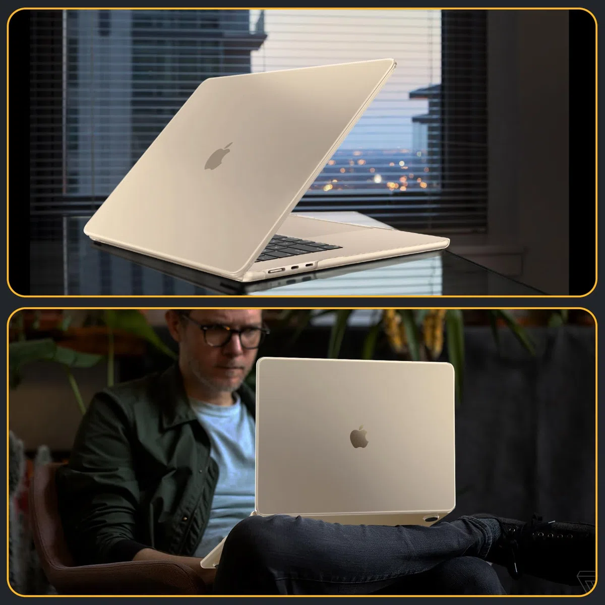 FINTIE Custodia Compatibile con MacBook Air 15 Pollici M5/M4/M3/M2 (A3448/A3241/A3114/A2941, 2026-2023) - [100% Colore Ufficiale] Sottile Cover Rigida Opaca Trasparente Anti-Impronte, Galassia