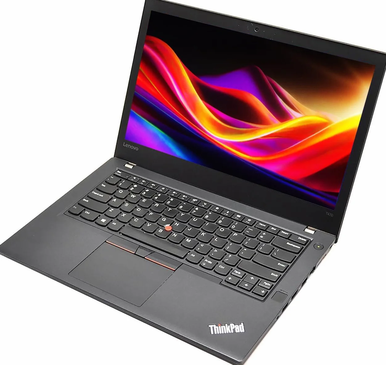 Lenovo Thinkpad T470 Business Laptop 14" (1366x768), Intel Core i7-6500U, 8 GB RAM, SSD da 256 GB, tastiera US QWERTY Windows 11 Pro (ricondizionato)