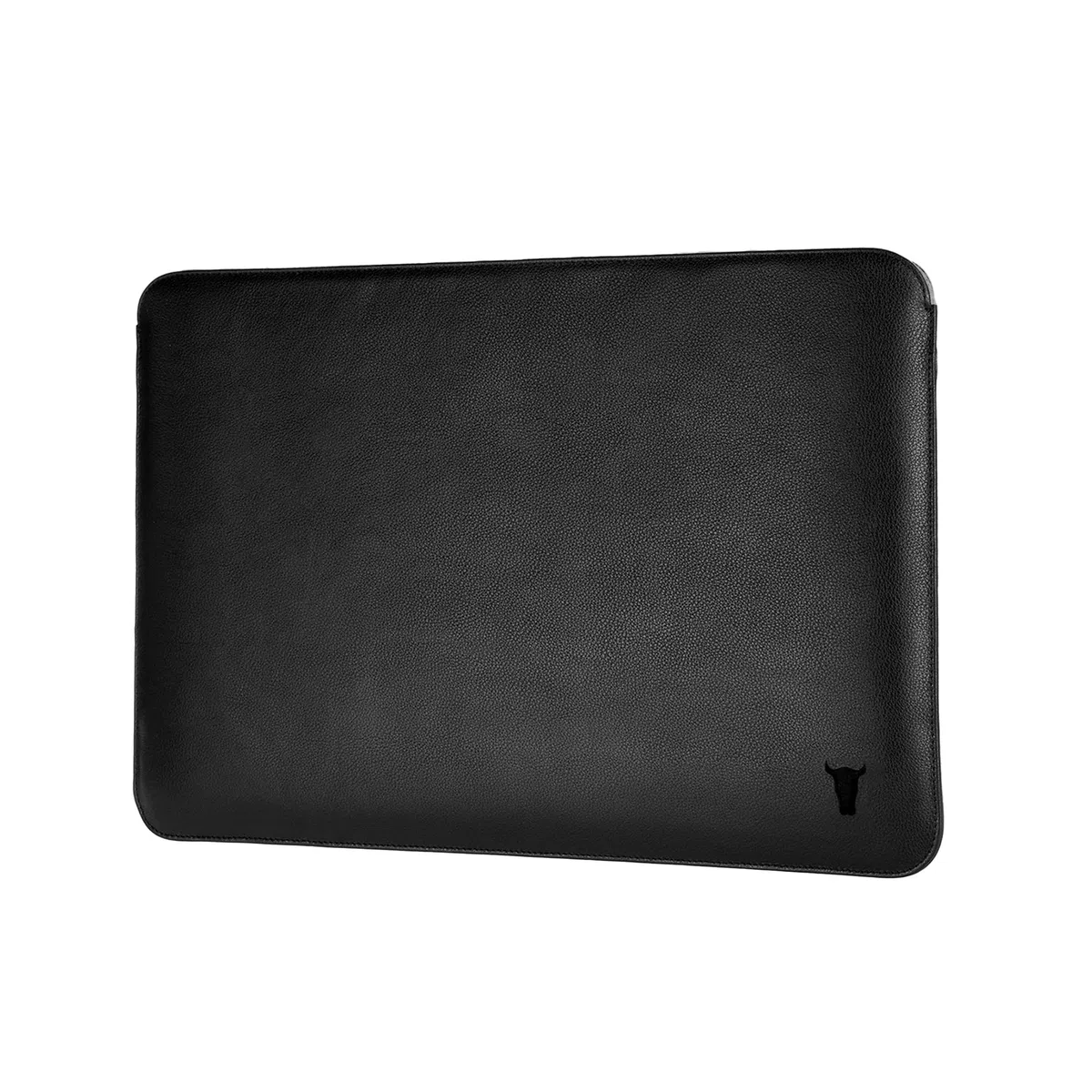 TORRO Custodia per computer portatile– Cover per computer portatile in vera pelle compatibile con Apple MacBook Pro e MacBook Air da 13 pollici / 14 pollici (Nero)