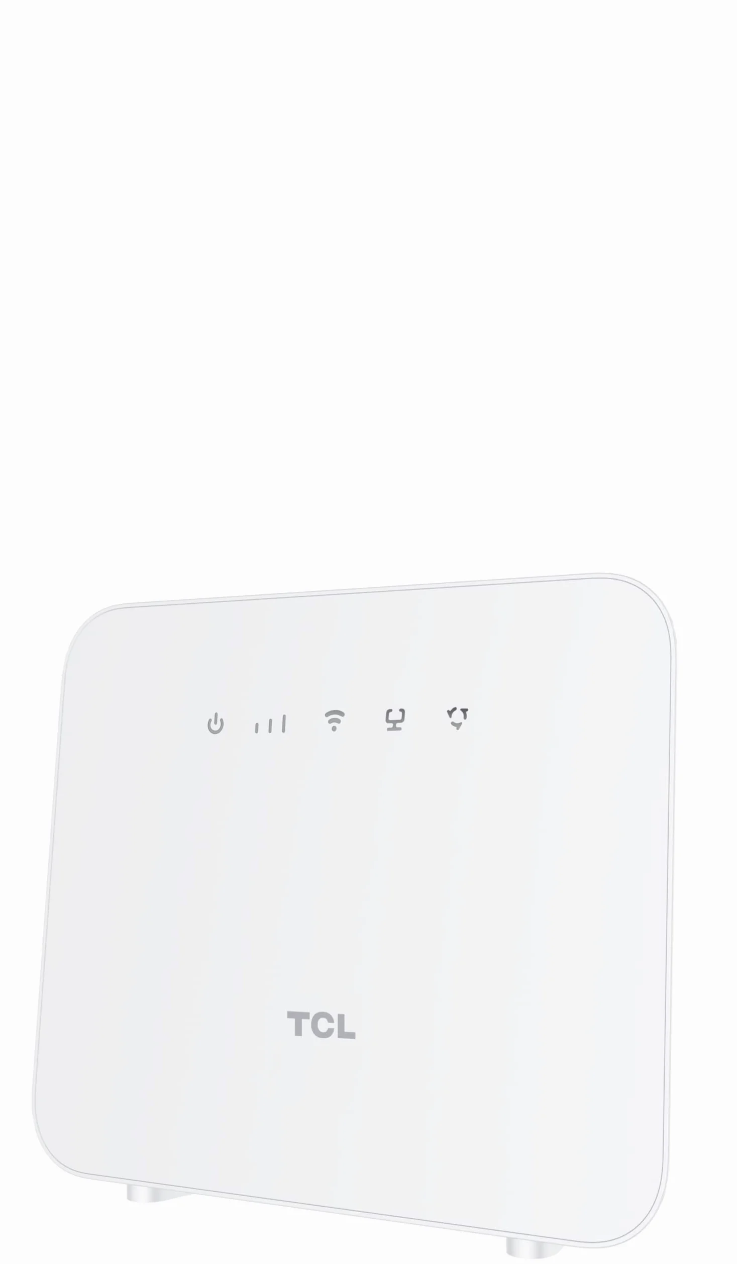 TCL LinkHub - HH42CV2 Home Station Router 4G, LTE (CAT.4), supporto scheda SIM, WiFi, Hotspot fino a 32 Utenti, White [Italia]