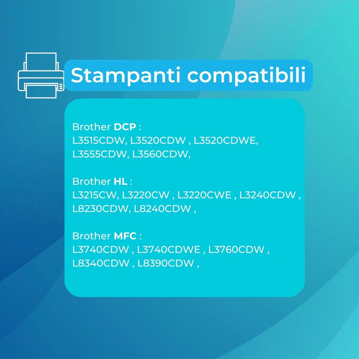 alphaink Tamburo Compatibile con DR 248 DR-248 per Brother MFC-L3760CDW DCP-L3560CDW HL-L3240CDW HL-L3220CW MFC-L3740CDW HL-L8240CDW HL-L8230CDW DCP-L3515CDW DCP-L3520CDW Drum DR248
