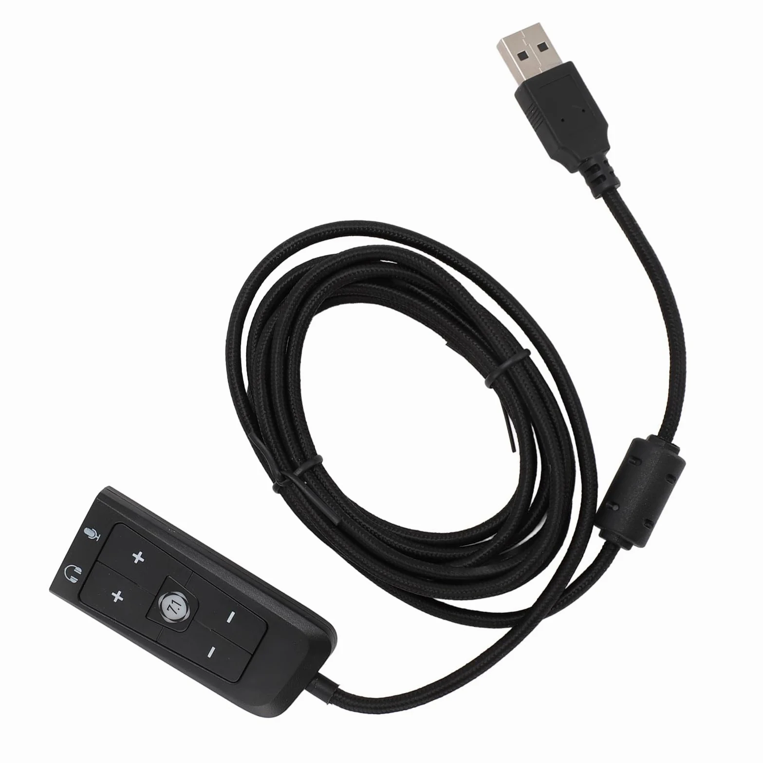Zunate Adattatore Audio da USB a Jack da 3,5 Mm, Jack da USB a Cuffie e Microfono con Indicatore LED, per Kingston Cloud II