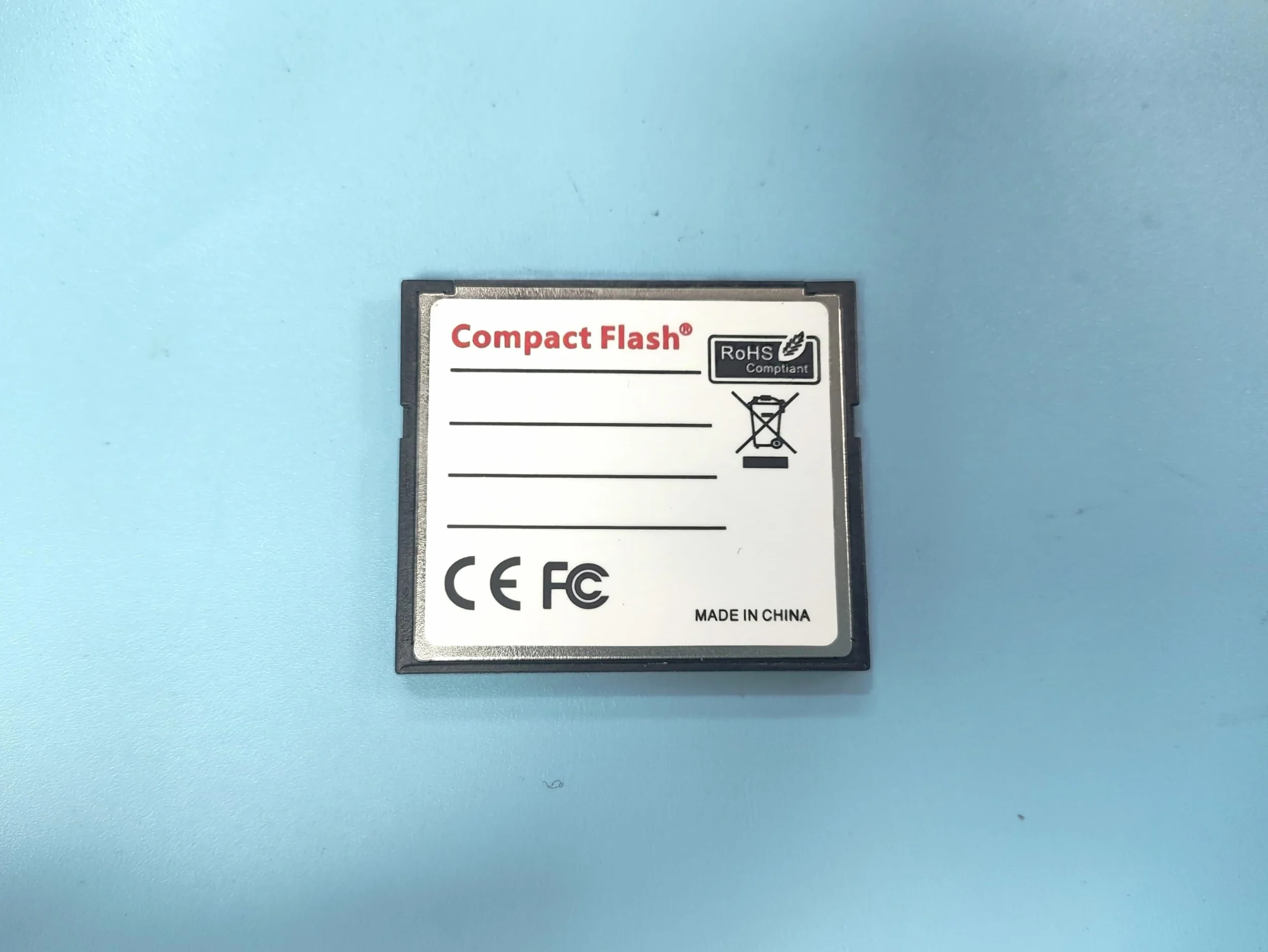 Scheda della fotocamera ottica br&td della scheda di memoria flash compatta (512MB)