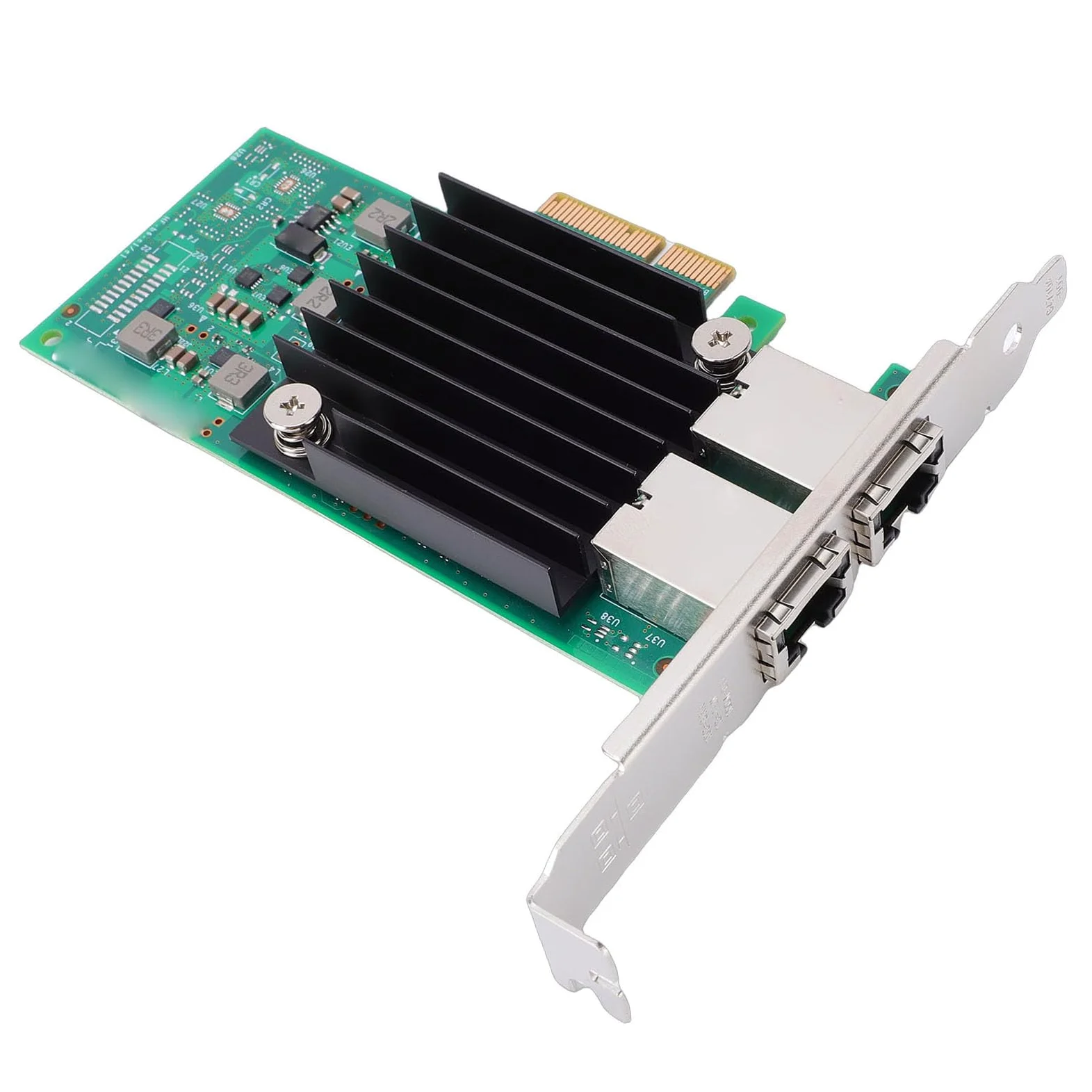 Scheda di Rete PCIE 10Gb, Scheda Ethernet Dual RJ45 con X550AT2