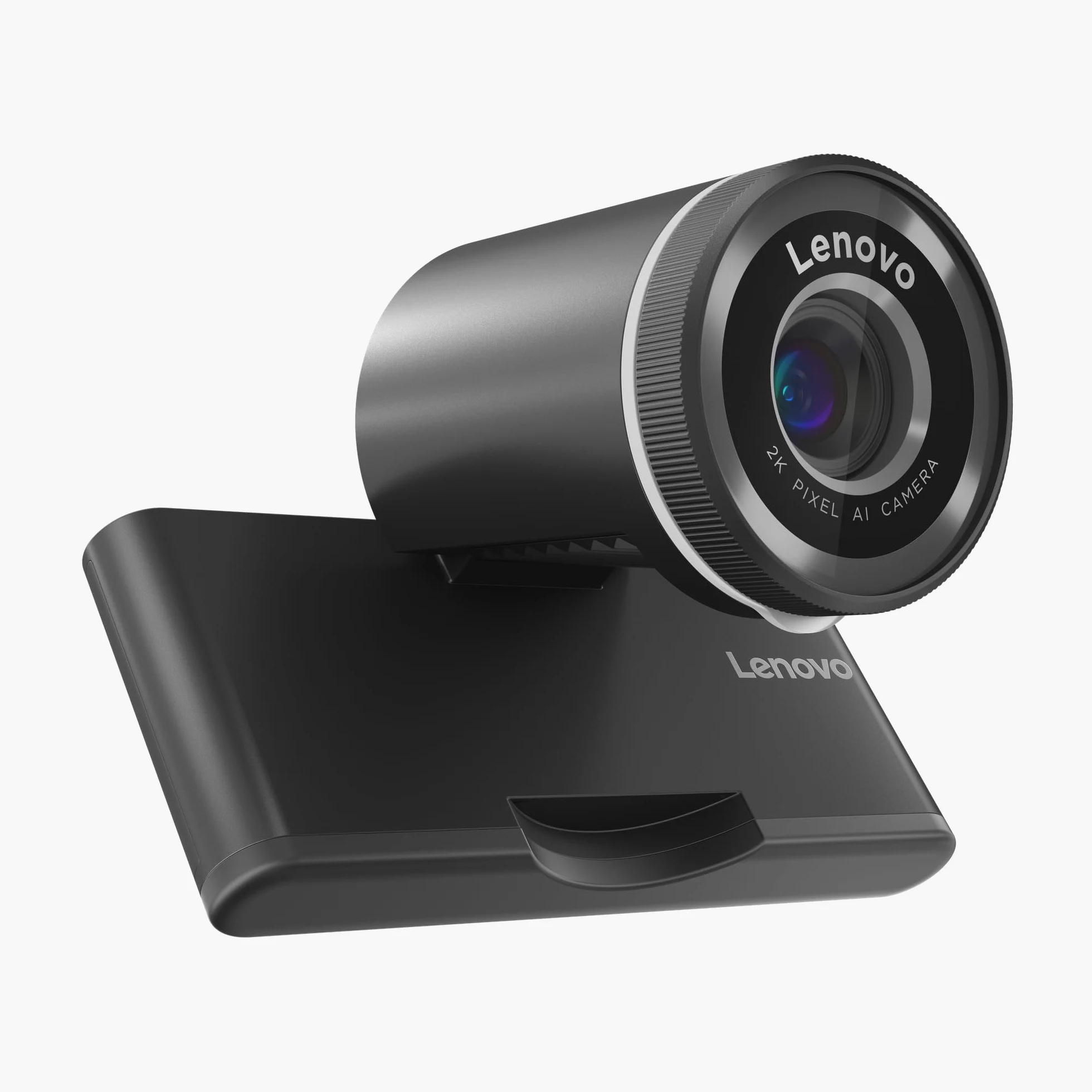 Lenovo QHD Webcam, webcam QHD per PC e notebook per videochiamate e smart working, plug and play per meeting online