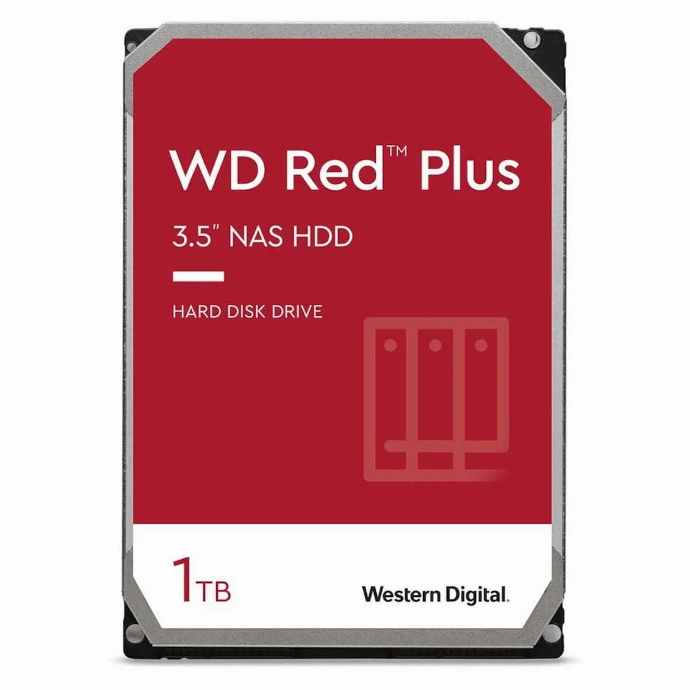 Hard Disk Western Digital Red WD10EFRX 3. 5" 1 TB Sata III 7200 rpm Buffer 64 MB