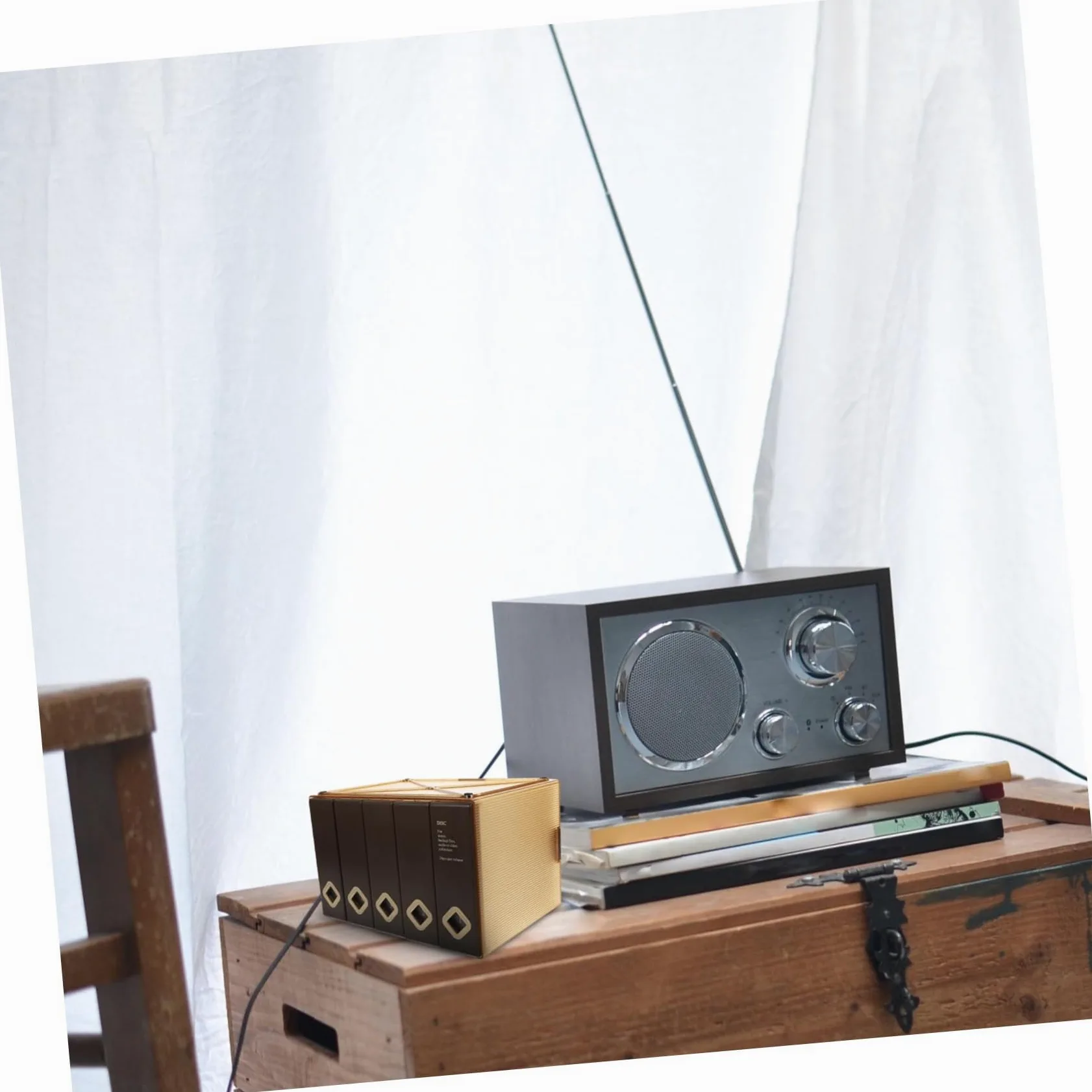 Cofanetto CD di capacità Custodia Disc Storage Case per Dischi Protezione da Polvere e Graffi Organizer Pratico e Elegante