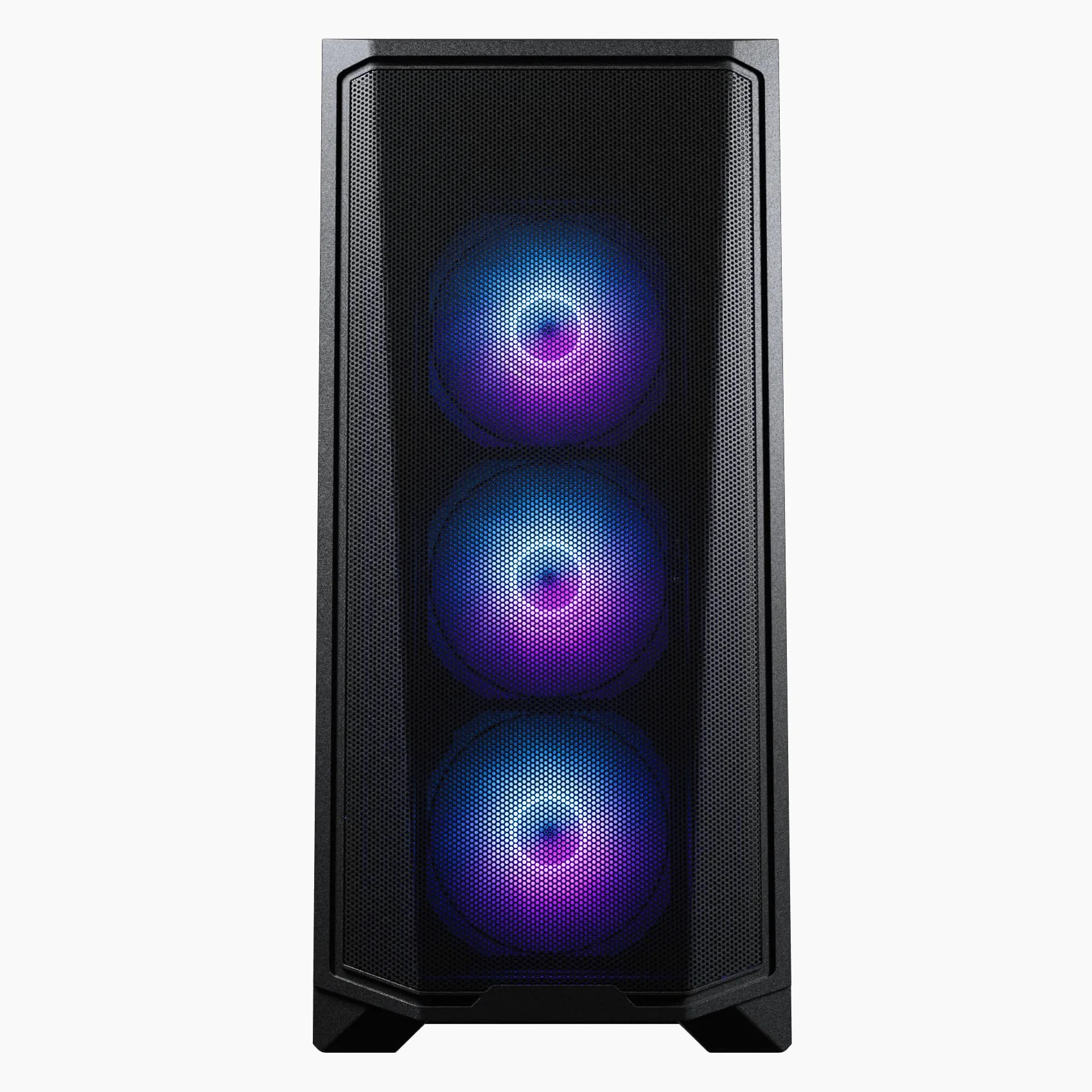 Phanteks Eclipse G370A, Case da Gaming Mid-Tower, Mesh ad Alto Flusso d'Aria, 3 Ventole M25 D-RGB Incluse, Nero