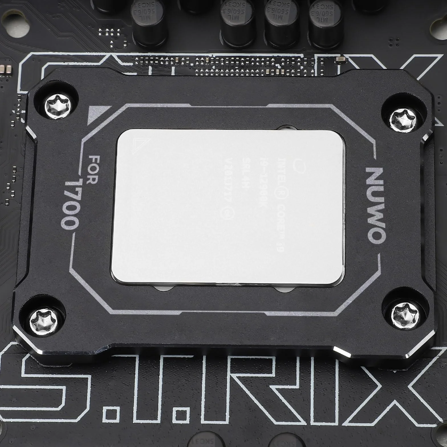 FRCPU1700 Staffa di Fissaggio per CPU LGA 1700, Supporto Frame Anti-Piegatura per CPU 1700 12a/13a/14a Generazione, Nero
