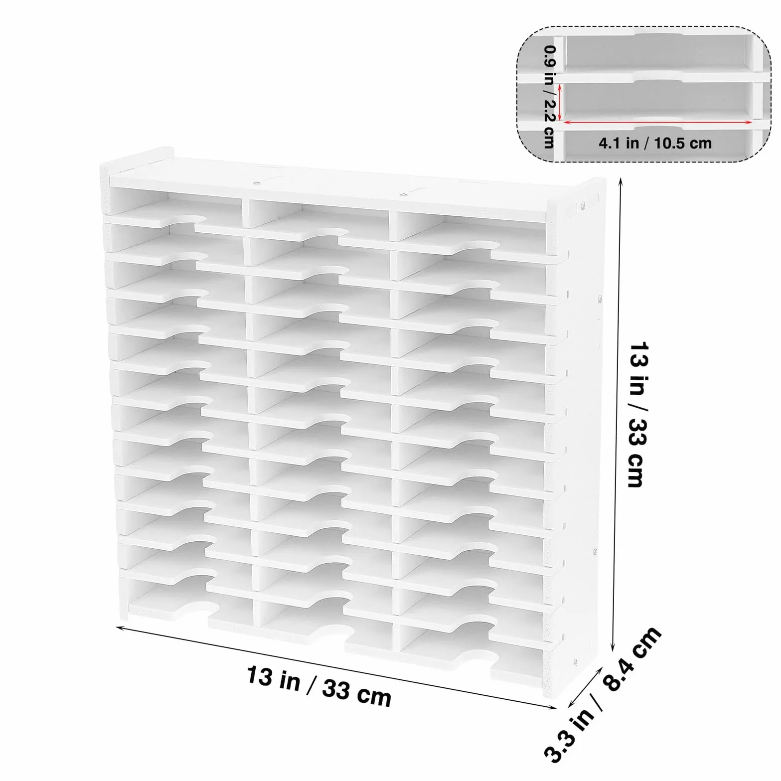 Scatola Porta CD Dvd Rigida con Scomparti Organizer Multifunzione in Riutilizzabile per Custodia Inkpad Dischi Musicali e Giochi Protettiva e Compatta per Scrivania e Trasporto