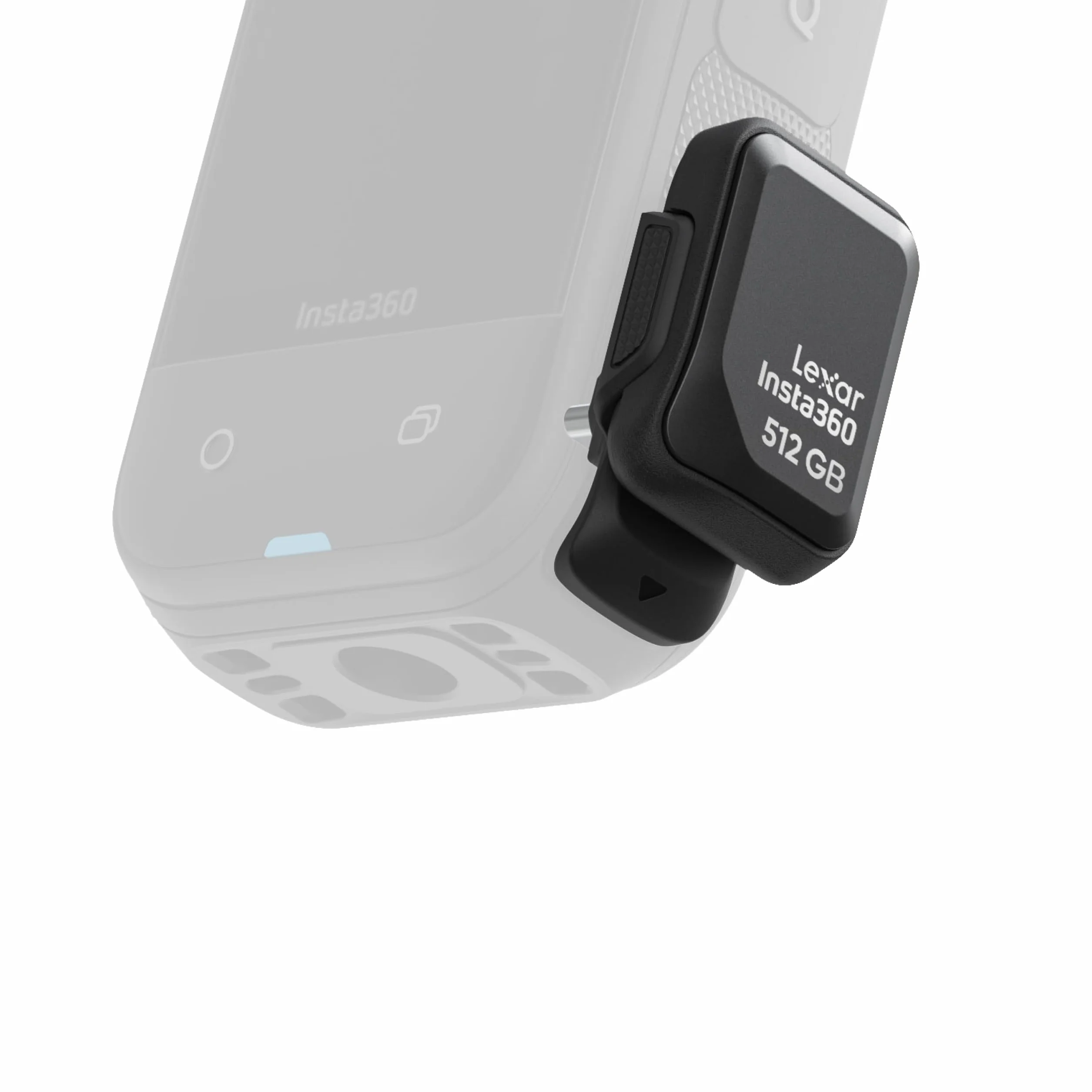 Insta360 SSD portatile Quick Reader 512 GB - Chiavetta USB-C esterna Ace Pro 2, X5, X4 Air, iPhone, Android e computer, sviluppata in collaborazione con Lexar per i creatori di contenuti