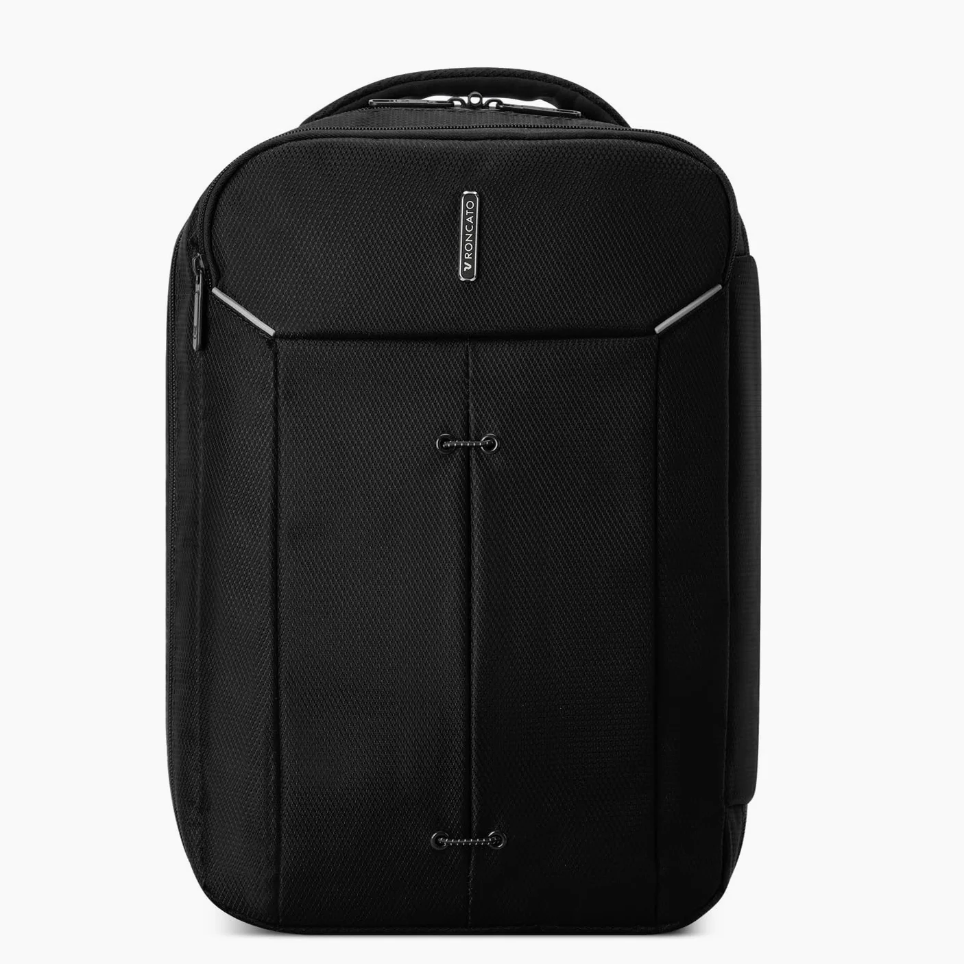 Roncato IRONIK 2.0 Ryanair Zaino da viaggio 40x25x15/20 cm Espandibile - Nero