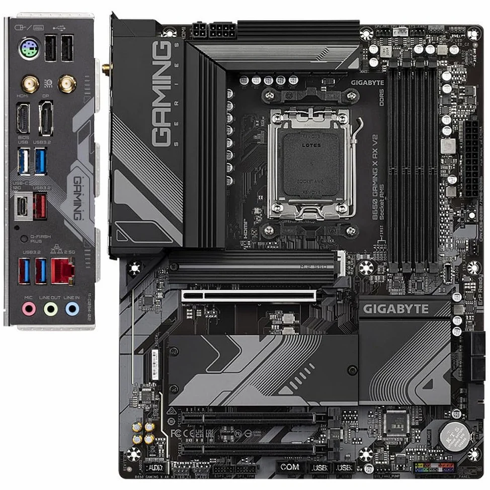 PC Computer AMD Ryzen 9 9950X 16 Core 5,70 Ghz - Ram 32 GB DDR5 - SSD M.2 1 TB - HD 2 TB - Wi-Fi e Bluetooth - Windows 10/11 Pro