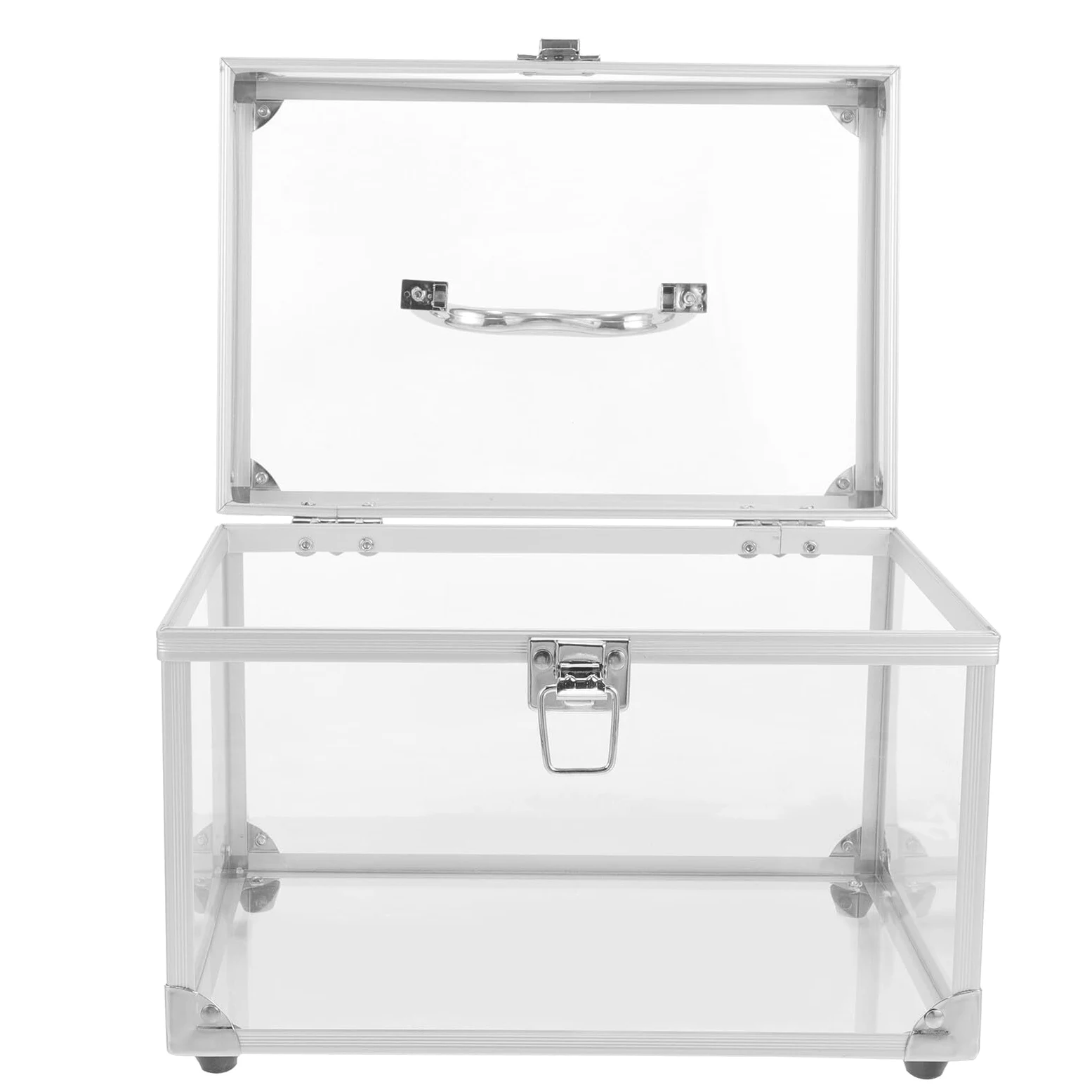 NUOBESTY Contenitore Porta Cd e Scatola Per Dvd Con Coperchio, Custodia Porta Dischi Portatile Resistente Per Archiviazione Cd e Dvd, Organizer Compatto Per Collezione Musica e Film in Casa