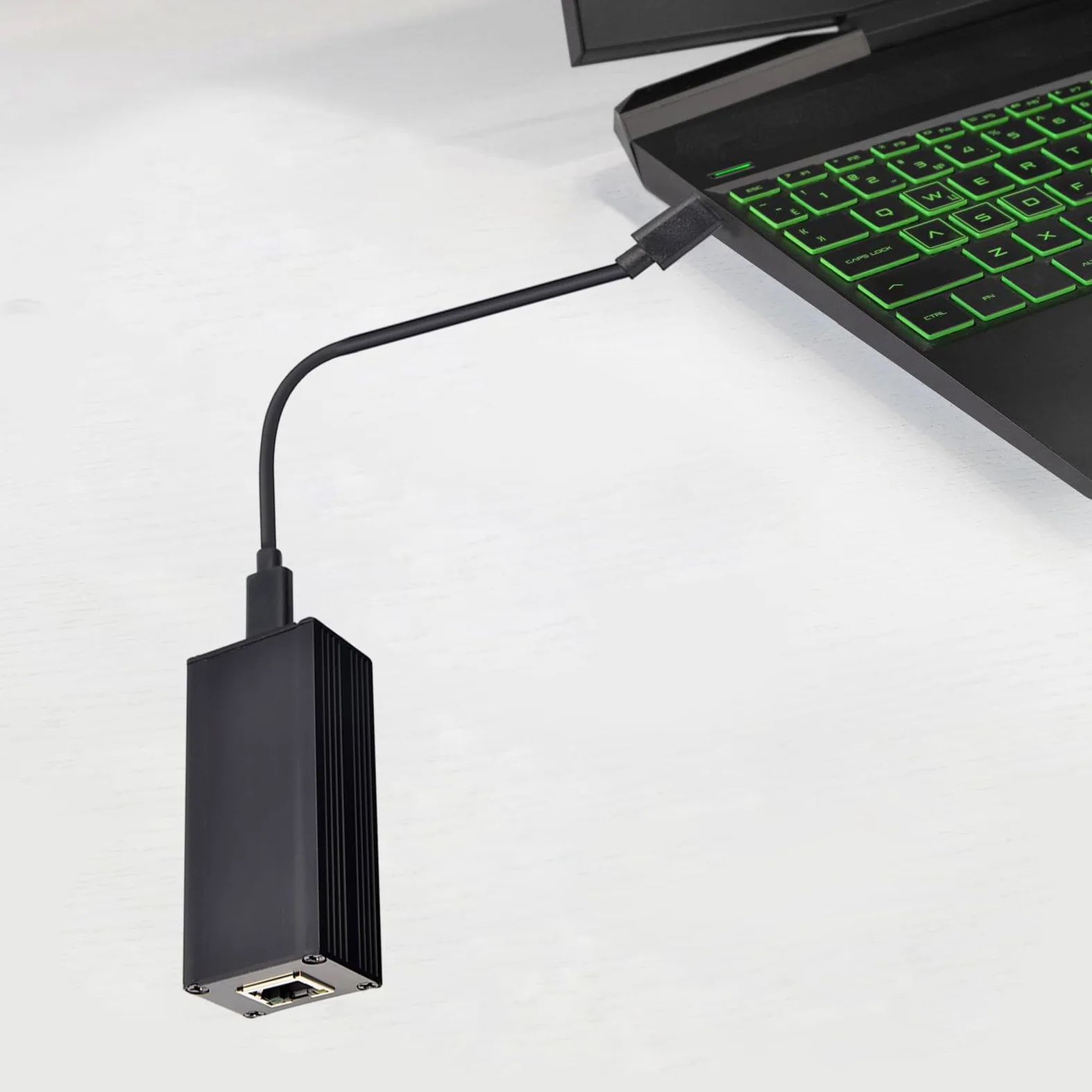Tipo C di 1000Mbps all'adattatore di Ethernet dei convertitori RJ45 di PoEs di gigabit per la rete veloce