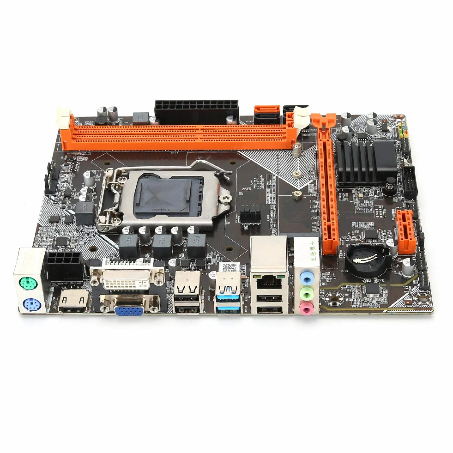 Scheda madre, scheda madre B75 M.2 Scheda madre desktop a 1155 pin Trasmissione ad alta velocità Doppia interfaccia USB 3.0 per computer desktop