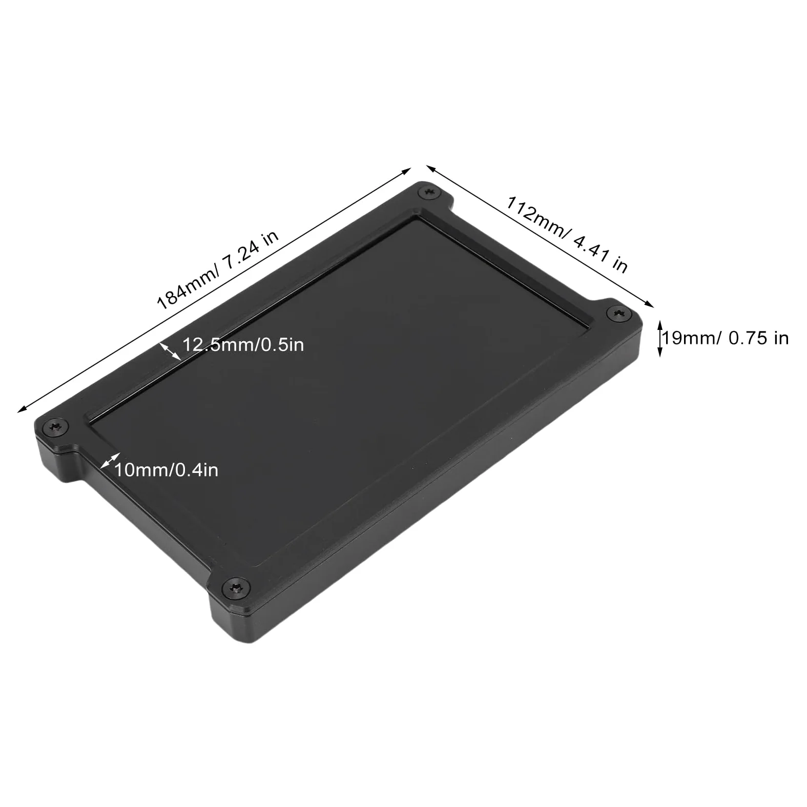 Bewinner Monitor Secondario da 7 Pollici per Computer, HDMI, Plug and Play, Display LCD Portatile, Schermo Rotabile per Giochi, Lavoro, produttività, Multitasking