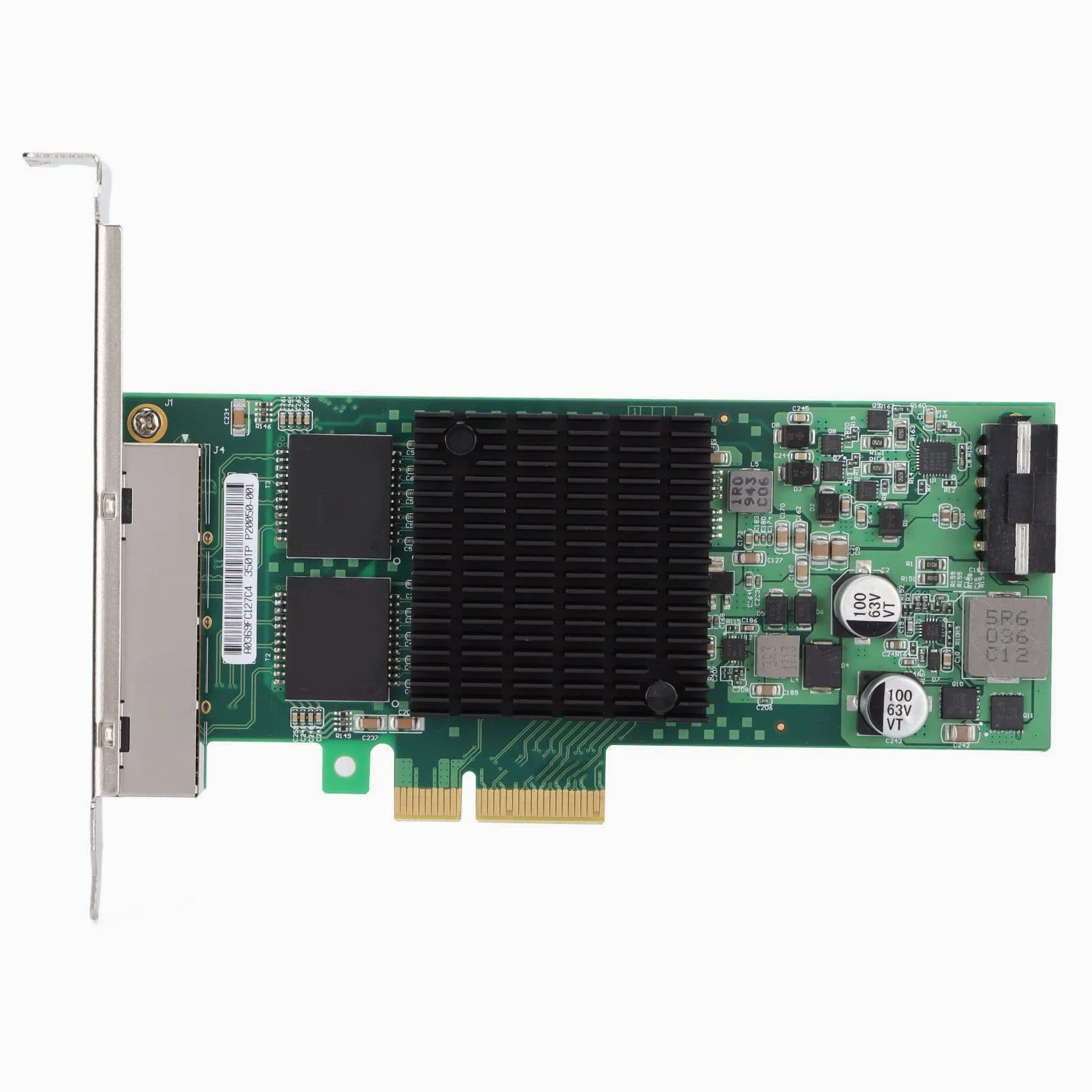 Scheda di Rete 4 Interfacce R45 Adattatore Ethernet Affidabile per