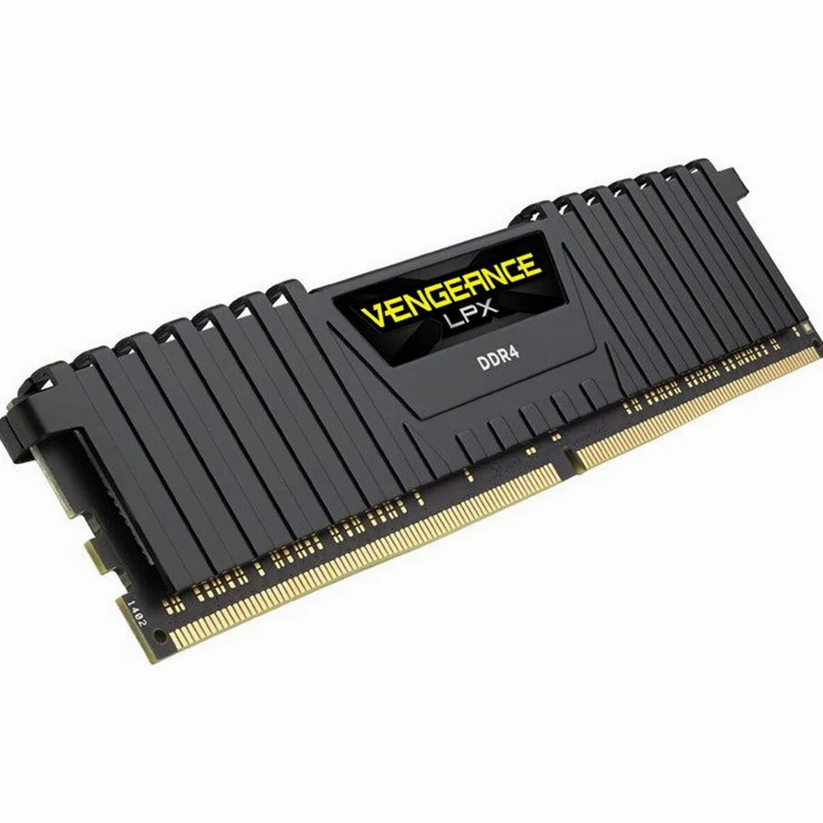 Corsair Vengeance LPX 8GB DDR4-2400 Memorie per Desktop a Elevate Prestazioni, 8 GB (1 X 8 GB), DDR4, 2400 MHz, C16 XMP 2.0, Nero