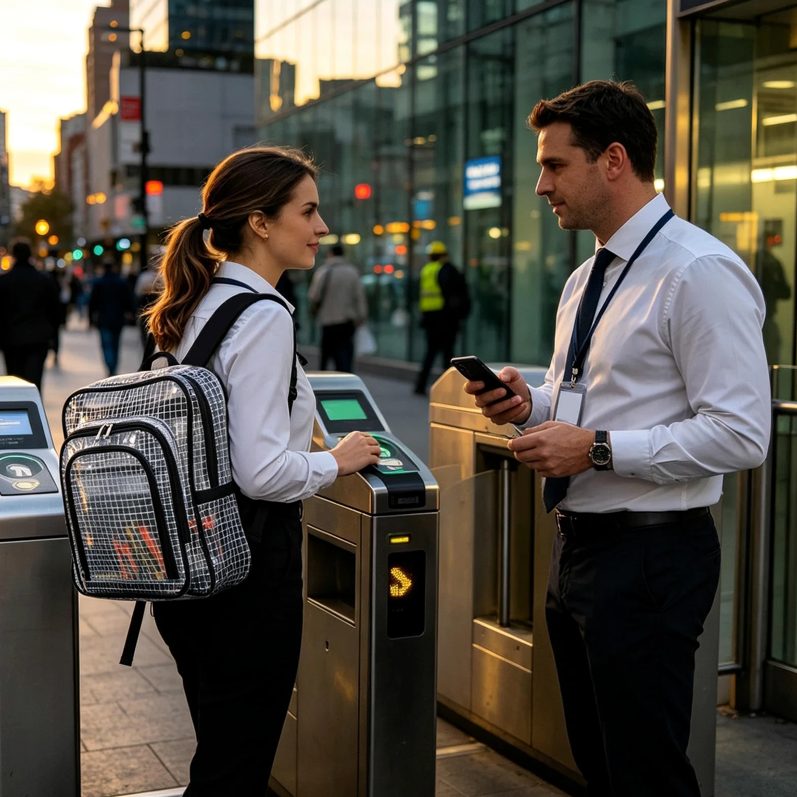 Zaini Antistatici Per Dispositivi Elettronici Trasparente Grande Capacità | Borsa Porta Attrezzi Antistatica In Pvc per Viaggio, Pendolarismo Quotidiano, Viaggi di Lavoro, Laptop