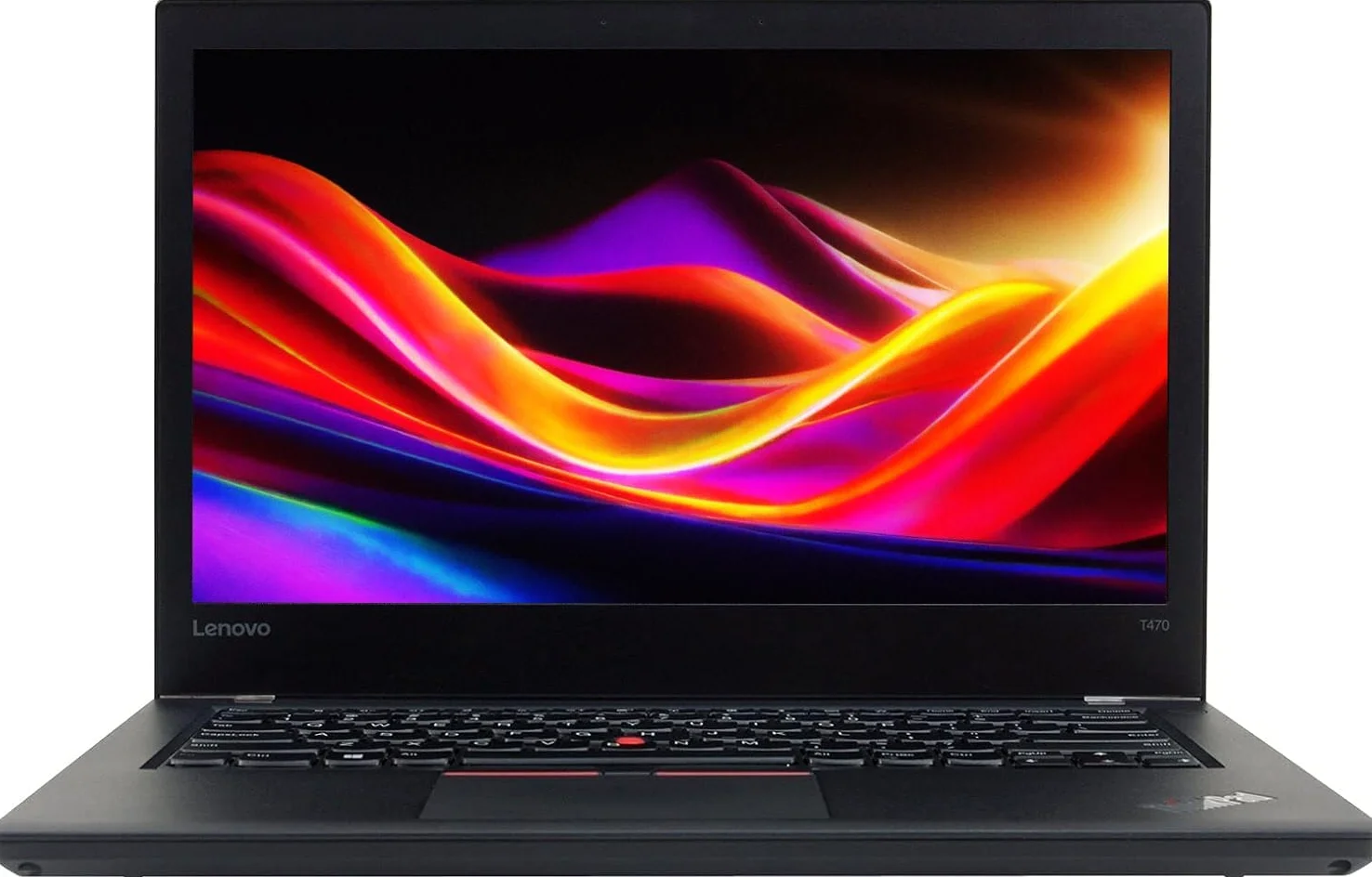 Lenovo Thinkpad T470 Business Laptop 14" (1366x768), Intel Core i7-6500U, 8 GB RAM, SSD da 256 GB, tastiera US QWERTY Windows 11 Pro (ricondizionato)