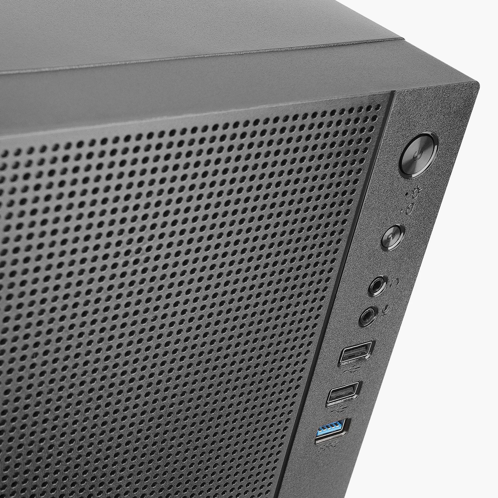 Tacens Anima AC5, Case PC Compatto Micro ATX, Raffreddamento a Rete Frontale, USB 3.0, Nero