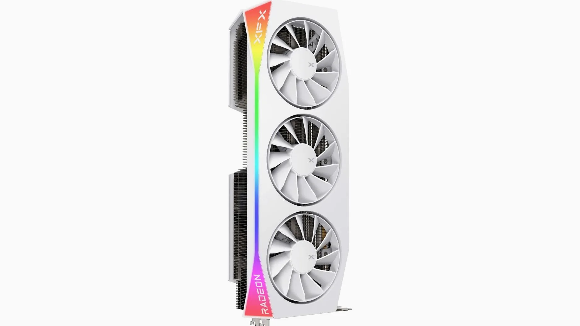XFX Mercury AMD Radeon RX 9070XT OC White Gaming Edition RGB 16GB GDDR6