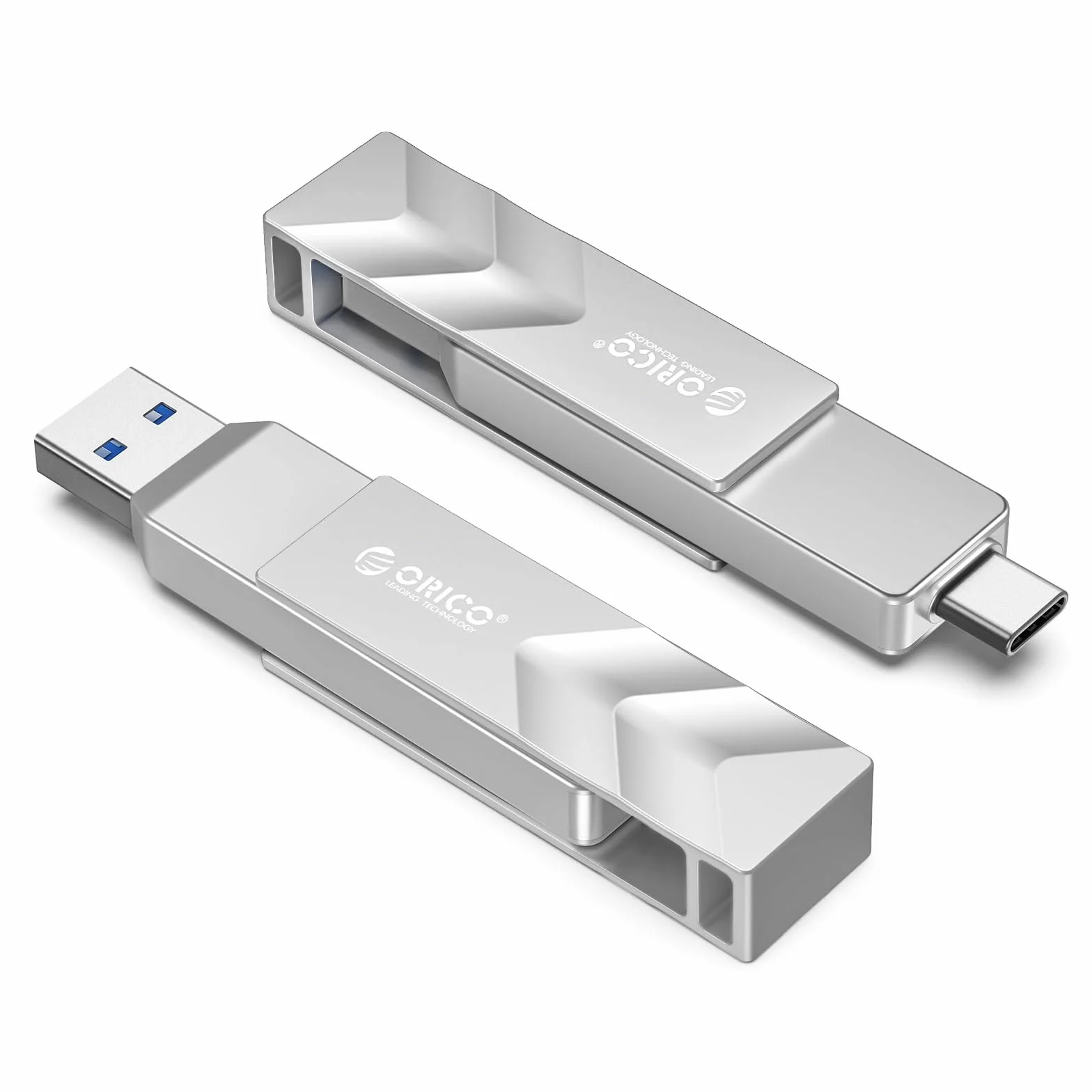 ORICO 512GB Esterno SSD fino a 1050MB/s, USB 3.2 Gen 2 Unità a Stato Solido Esterne, Hard Disk Esterno SSD per iPhone 16 Series, iPhone 15 Series, Smartphone di tipo C, Mac, Veicolo G202