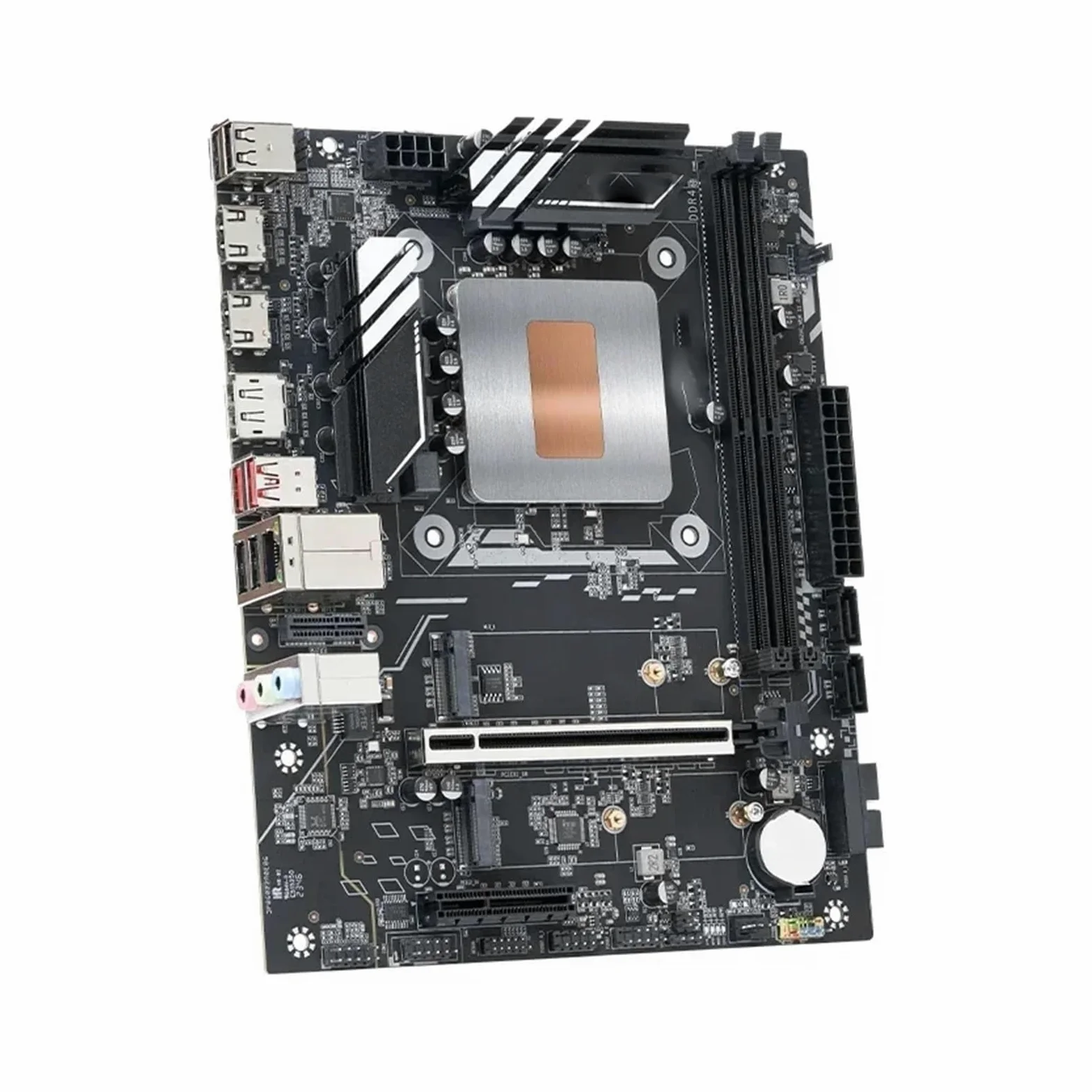 Fit for ERYING Fai da Te Set di schede Madri for Desktop con Kit interposizione del Core della CPU Integrato i5 12500H i5-12500H 12C16T DDR4 Computer for PC Gioco Motherboard