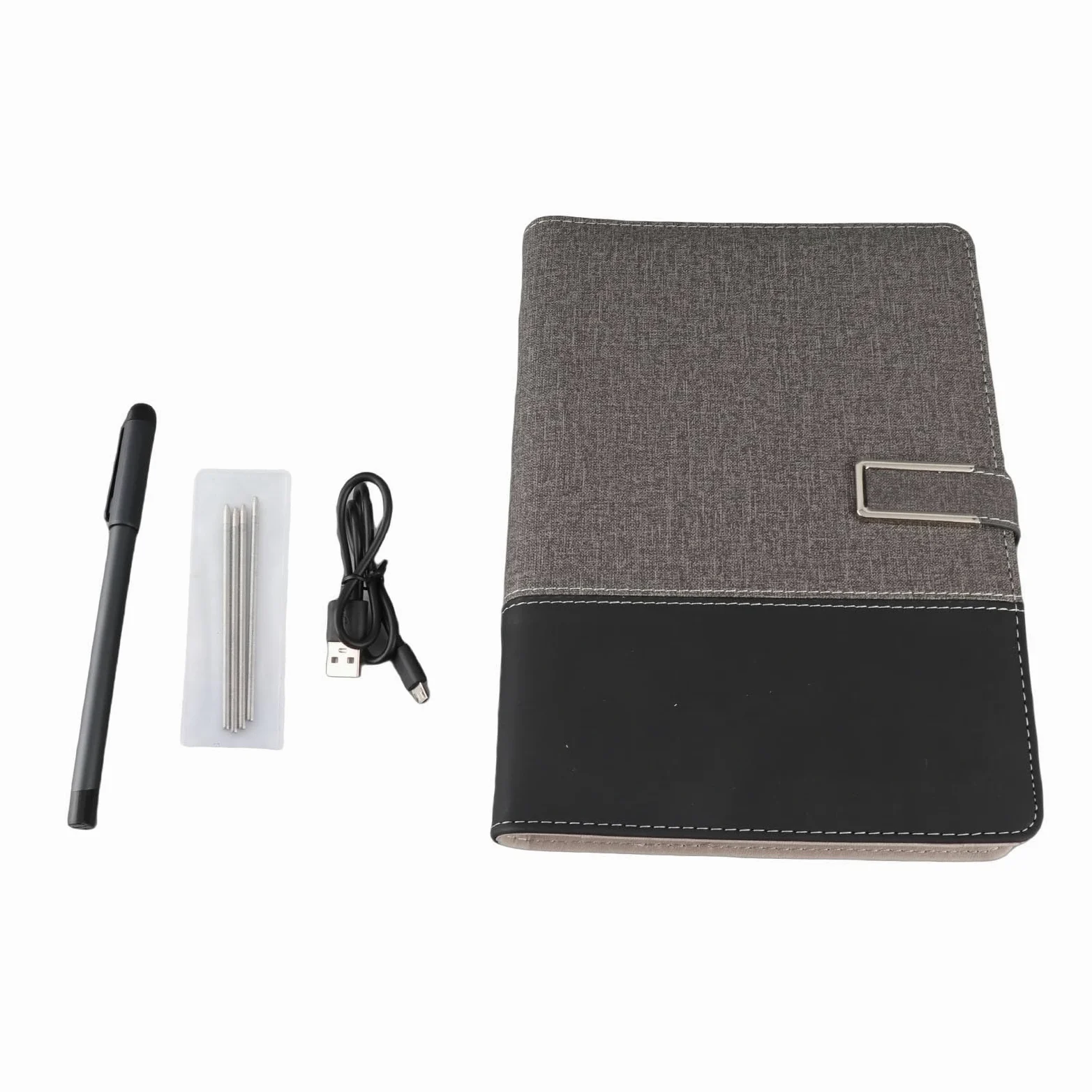Tonysa Set di Notebook Smart Pen, Notebook Digitale Bluetooth 5.0 con Sincronizzazione in Tempo Reale 3 in 1 Smart Pen per Studiare, Scrivere e Disegnare, Supporta il Riconoscimento della Scrittura