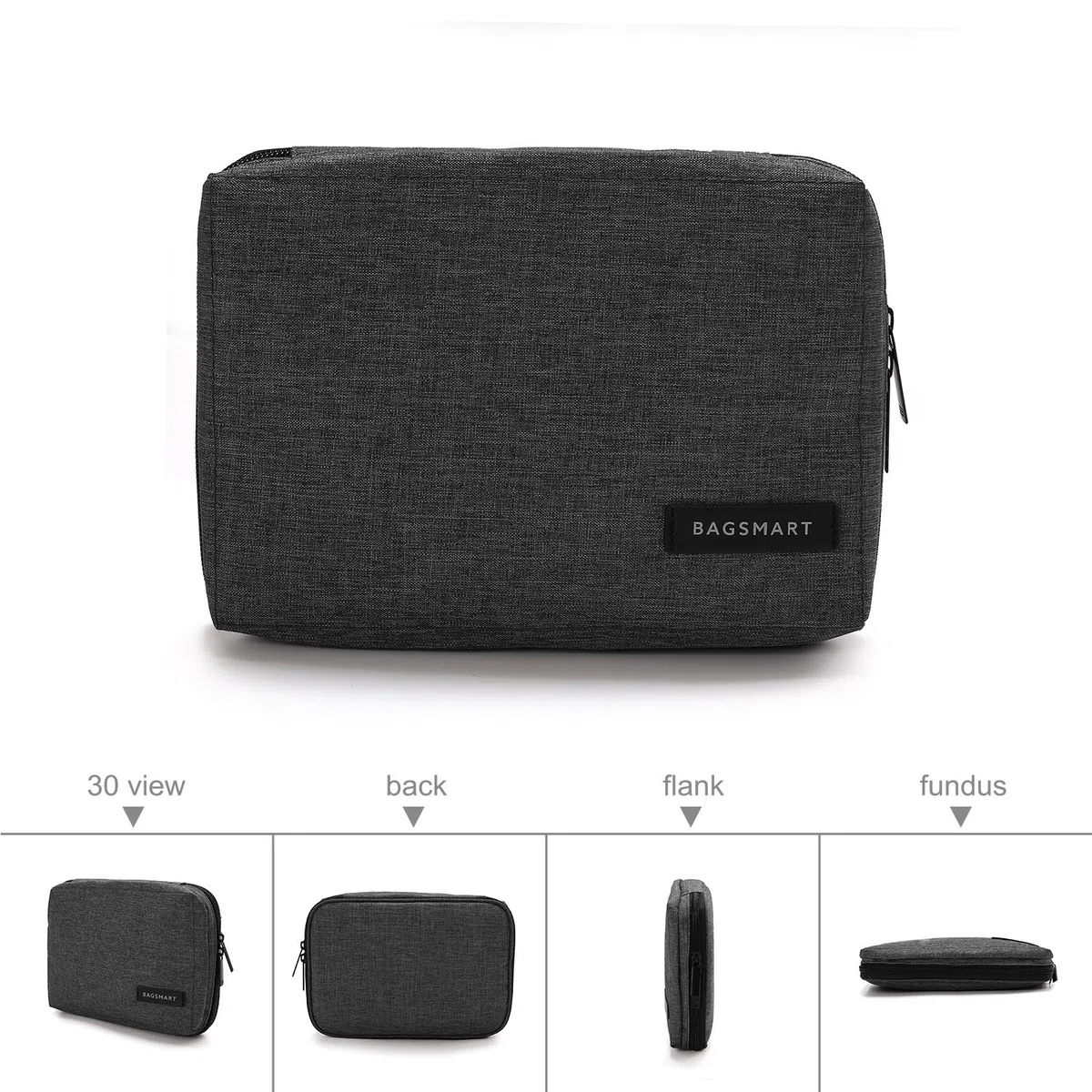 Bagsmart, portaoggetti organizzatore per cavi elettrici, chiavette USB e schede di memoria