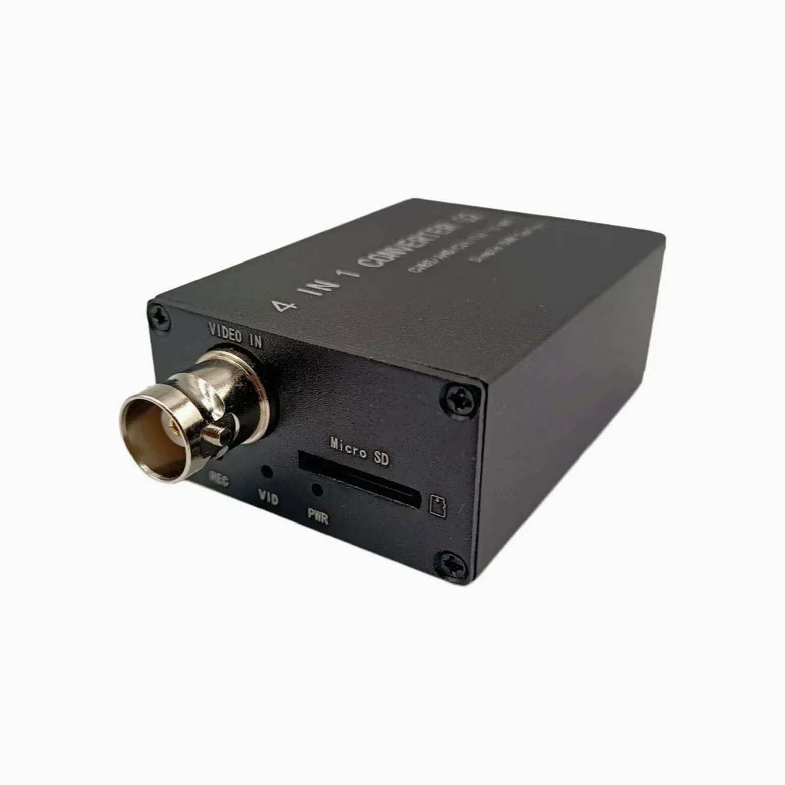 Convertitore 4 in 1 CVBS / 720P / 1080P / TVI a Net H.265 RTSP canale singolo per telecamera di sicurezza Video Record TVI Converter