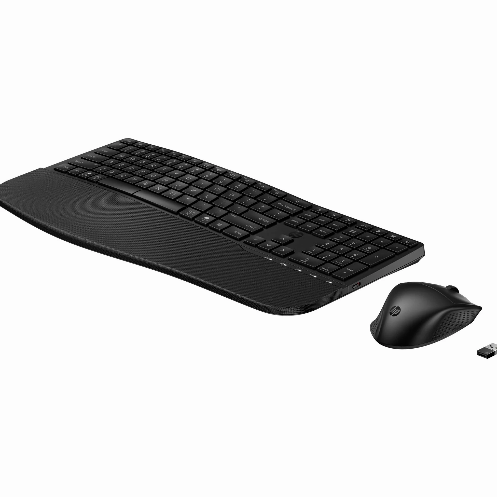 HP 680 Combo Tastiera e Mouse Wireless, 6 Tasti Programmabili, Sensore Ottico da 1200 dpi, Fino a 36 Mesi di Batteria per la Tastiera e 20 per il Mouse, Compatibile con Windows 11, Nera