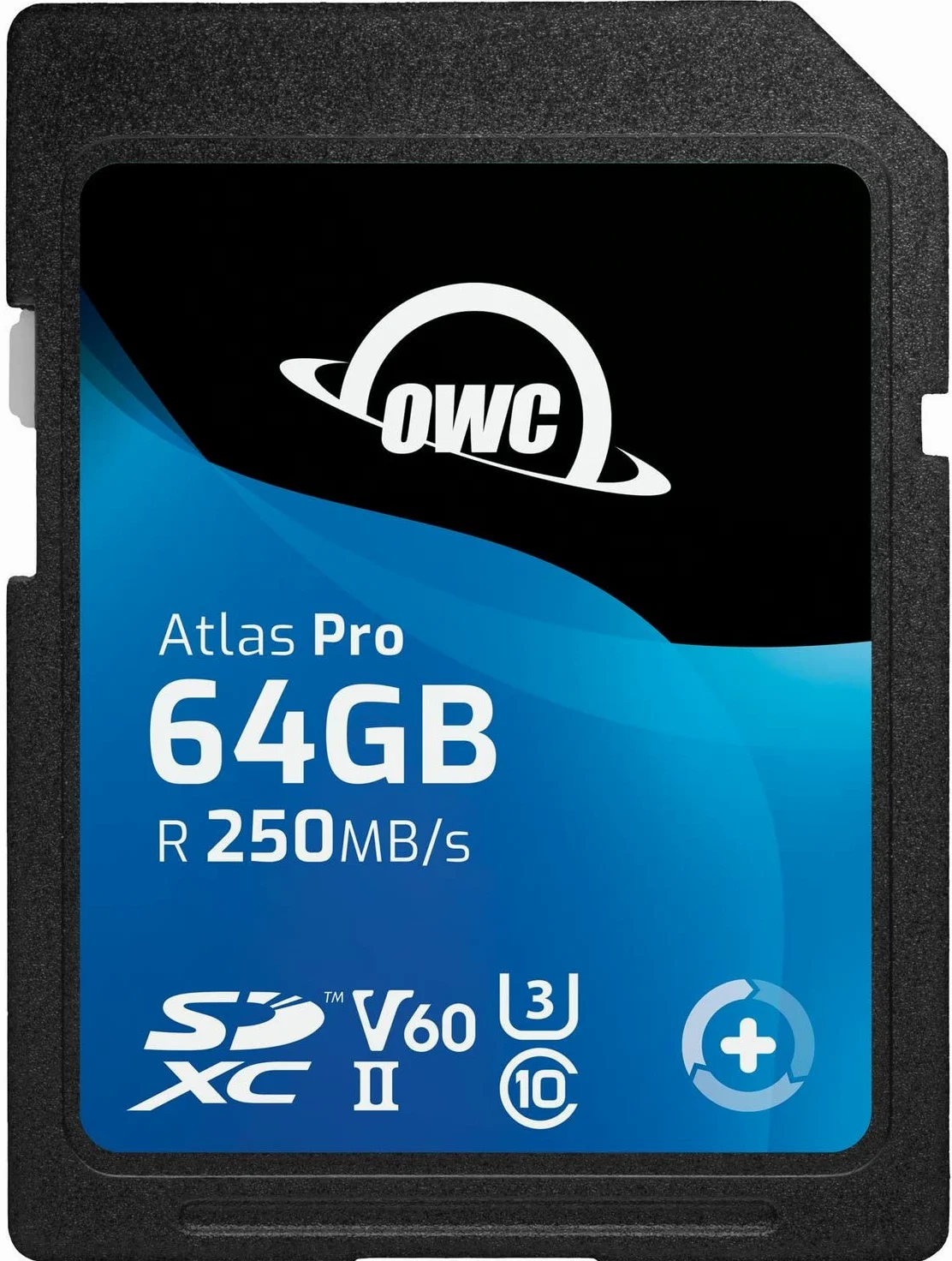 OWC Atlas Pro SDXC UHS-II V60 Media Card, scheda di memoria economica e di altissima qualità per le foto più comuni e gli usi di acquisizione video fino a 4K - 64GB