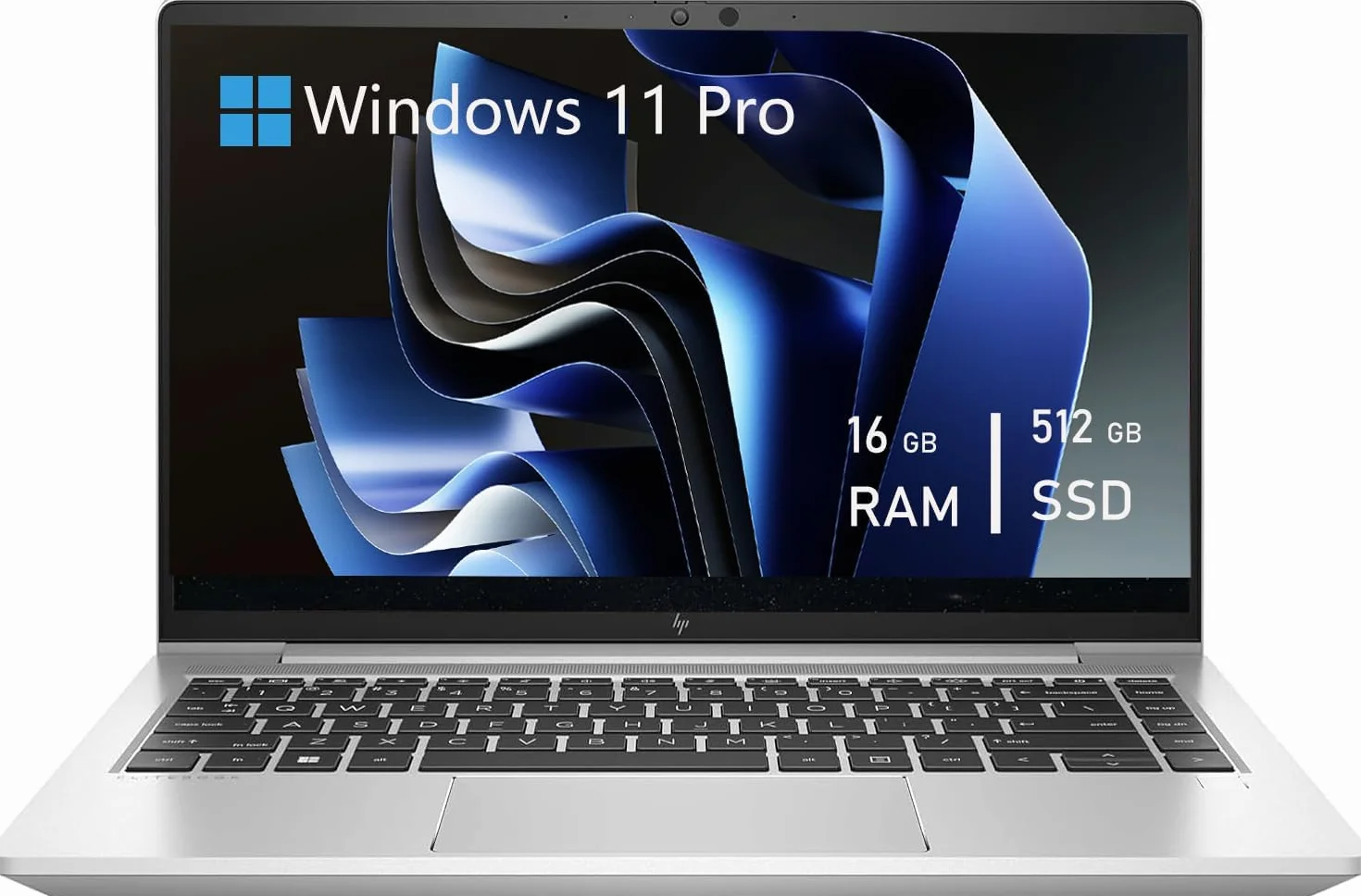 HP Elitebook 645 G9 - Notebook FHD da 14", AMD Ryzen 5 Pro 5675U, 16 GB di RAM, SSD da 512 GB, tastiera QWERTY americana, Windows 11 Pro (ricondizionato)