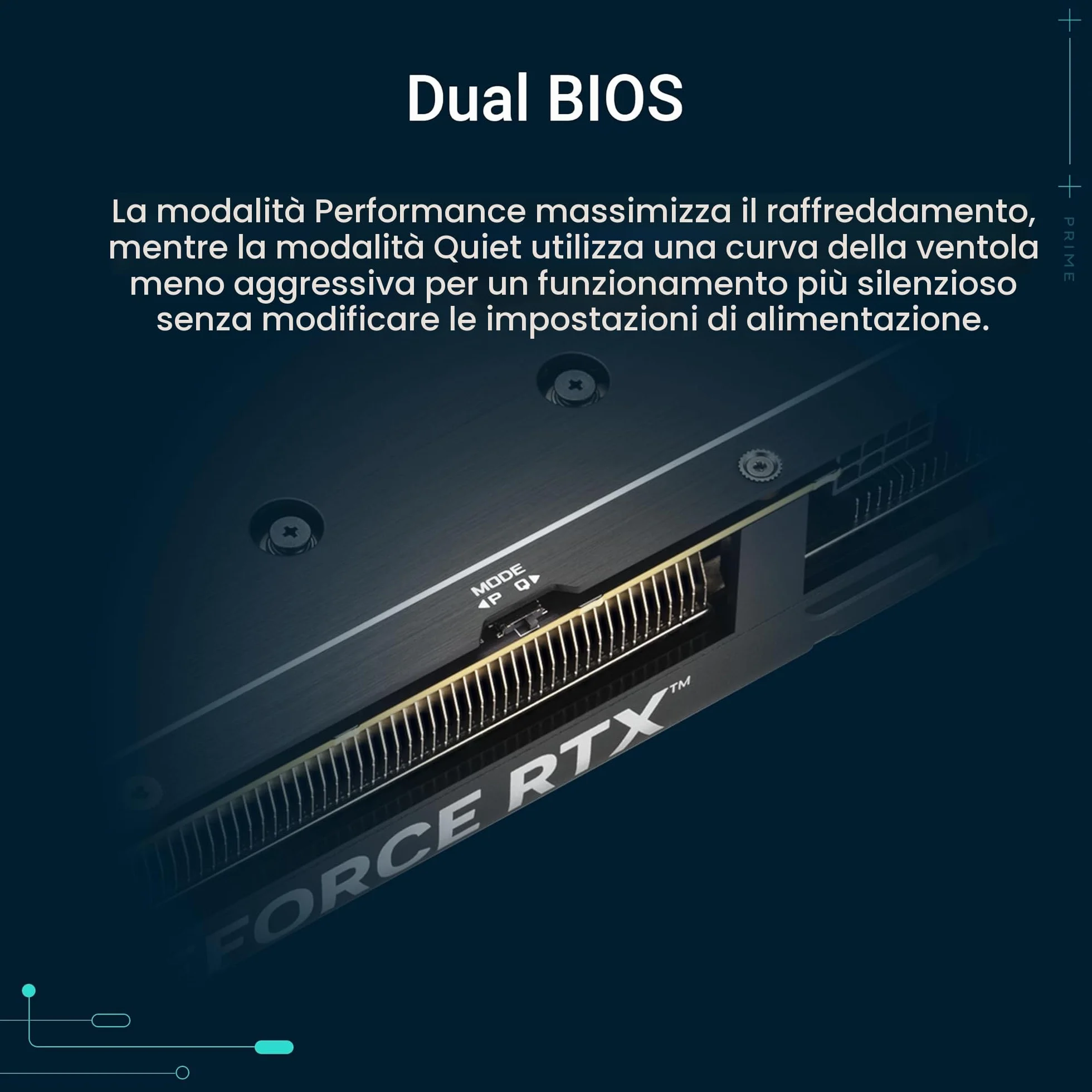 ASUS Prime NVIDIA GeForce RTX 5060 Ti OC Edition, Scheda Grafica 8 GB GDDR7, 128 Bit, PCIe 5.0, 3 Ventole Axial-Tech, 1 HDMI 2.1, 3 DisplayPort 2.1, GPU Tweak III, Nera, PRIME-RTX5060TI-O8G